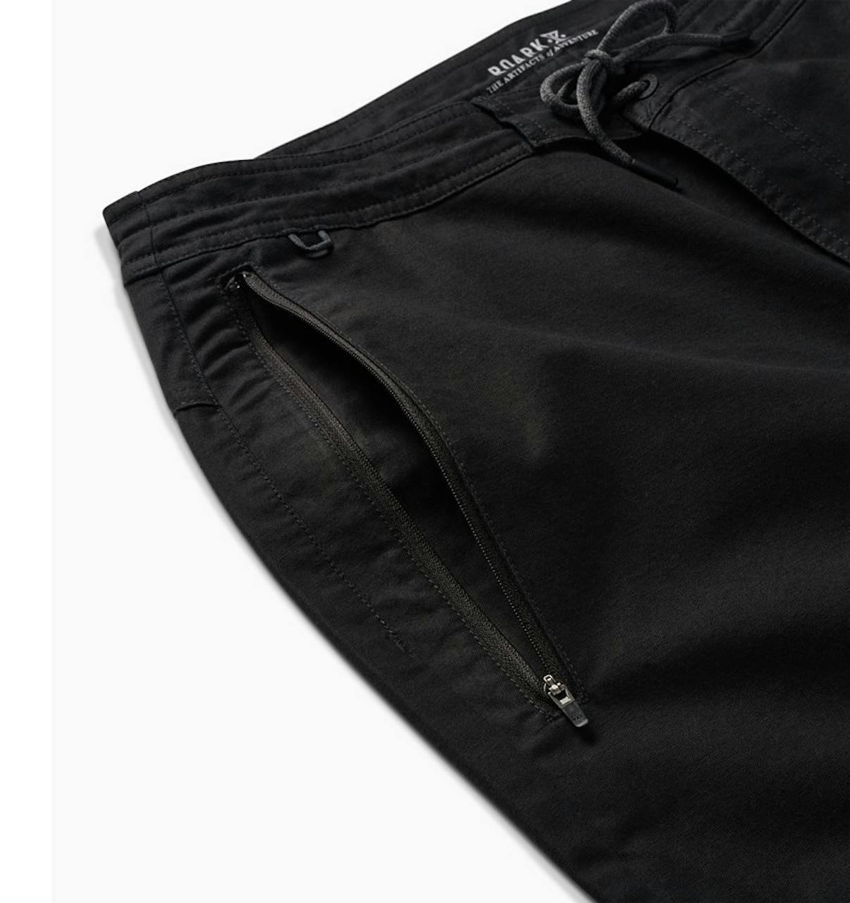 Rockwear 3/4 Rouched Pant In Black