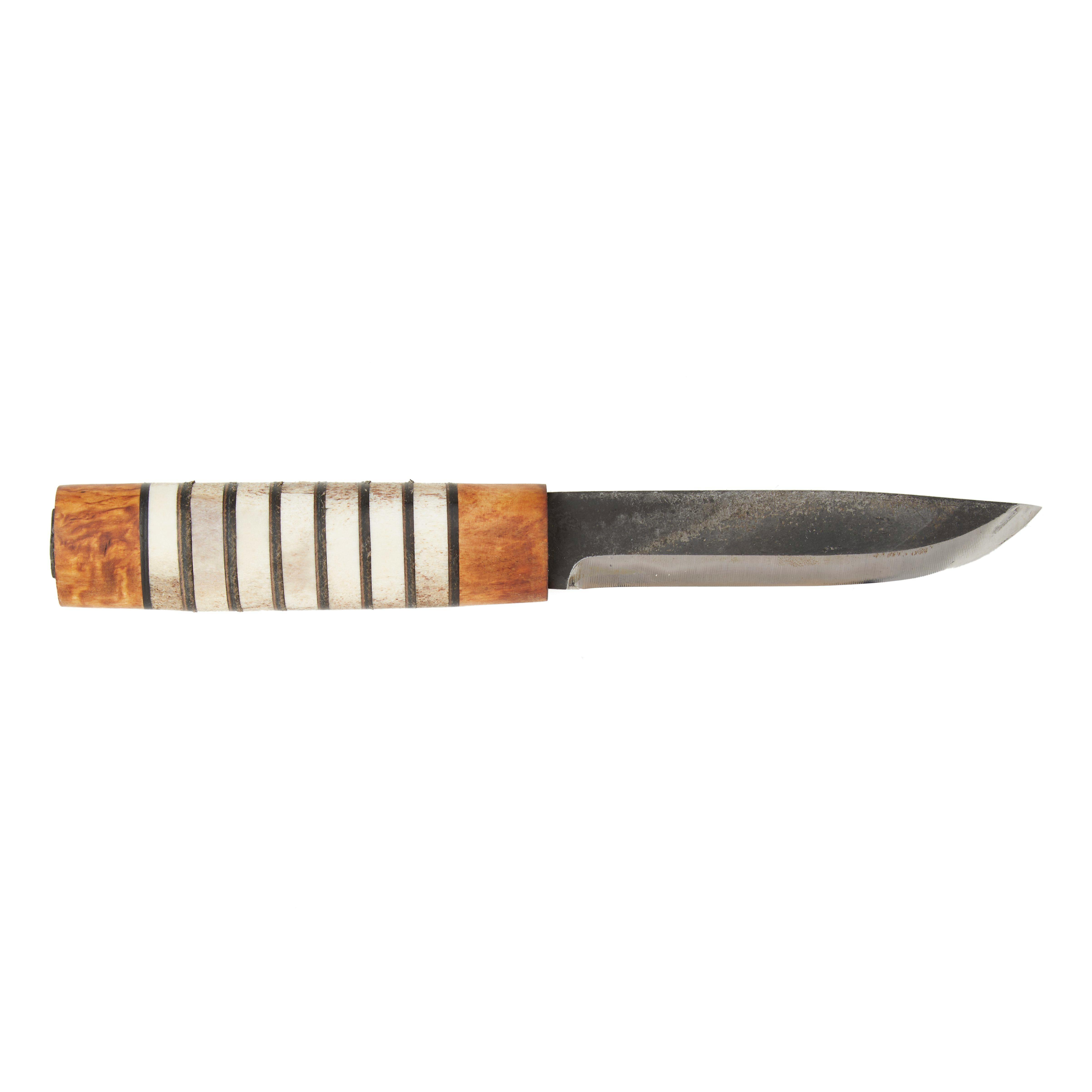 Helle Knives Viking Knife - Exclusive - Antler/Leather/Birchwood Pocket | Huckberry