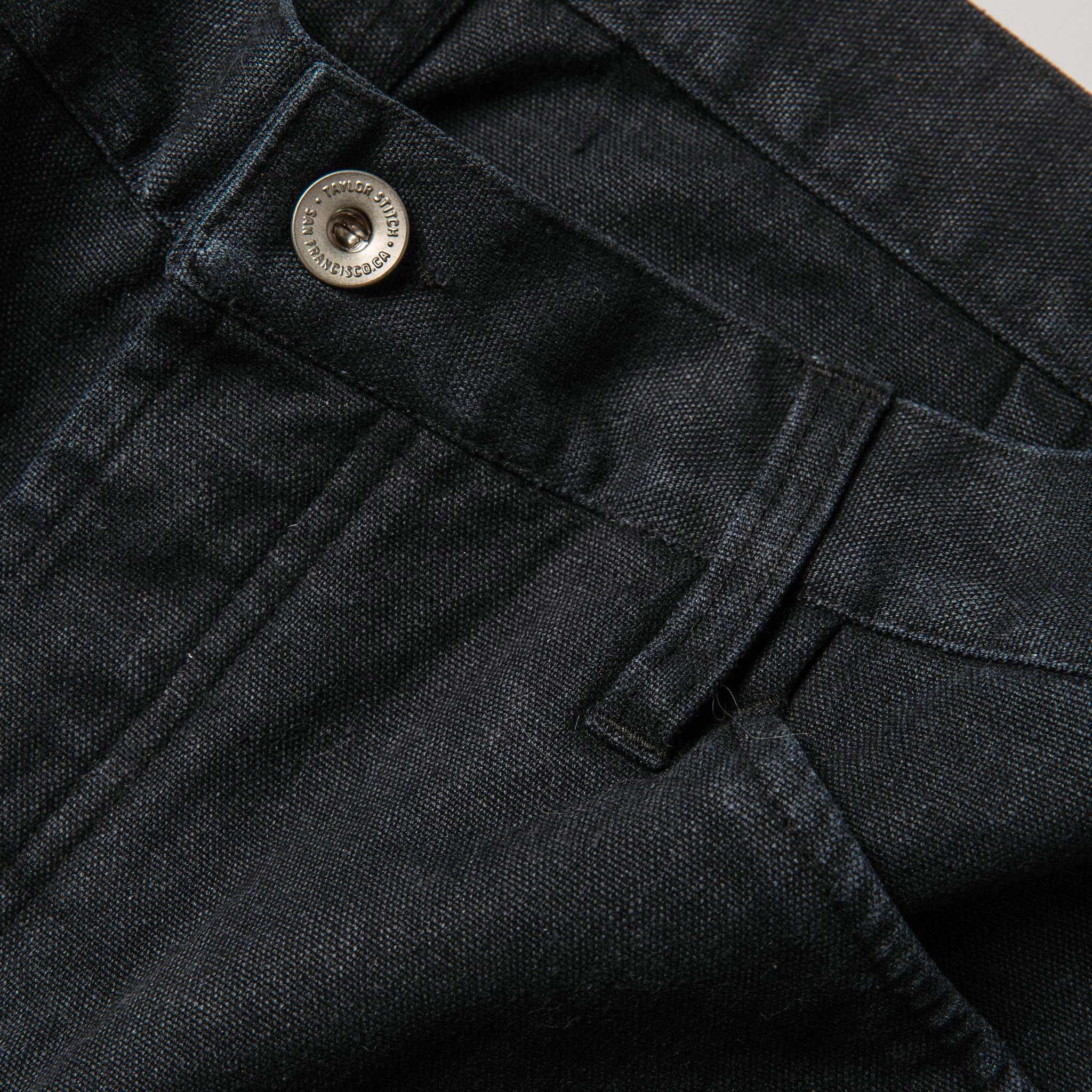 Taylor Stitch The Double-Knee Chore Pant - Coal Boss Duck
