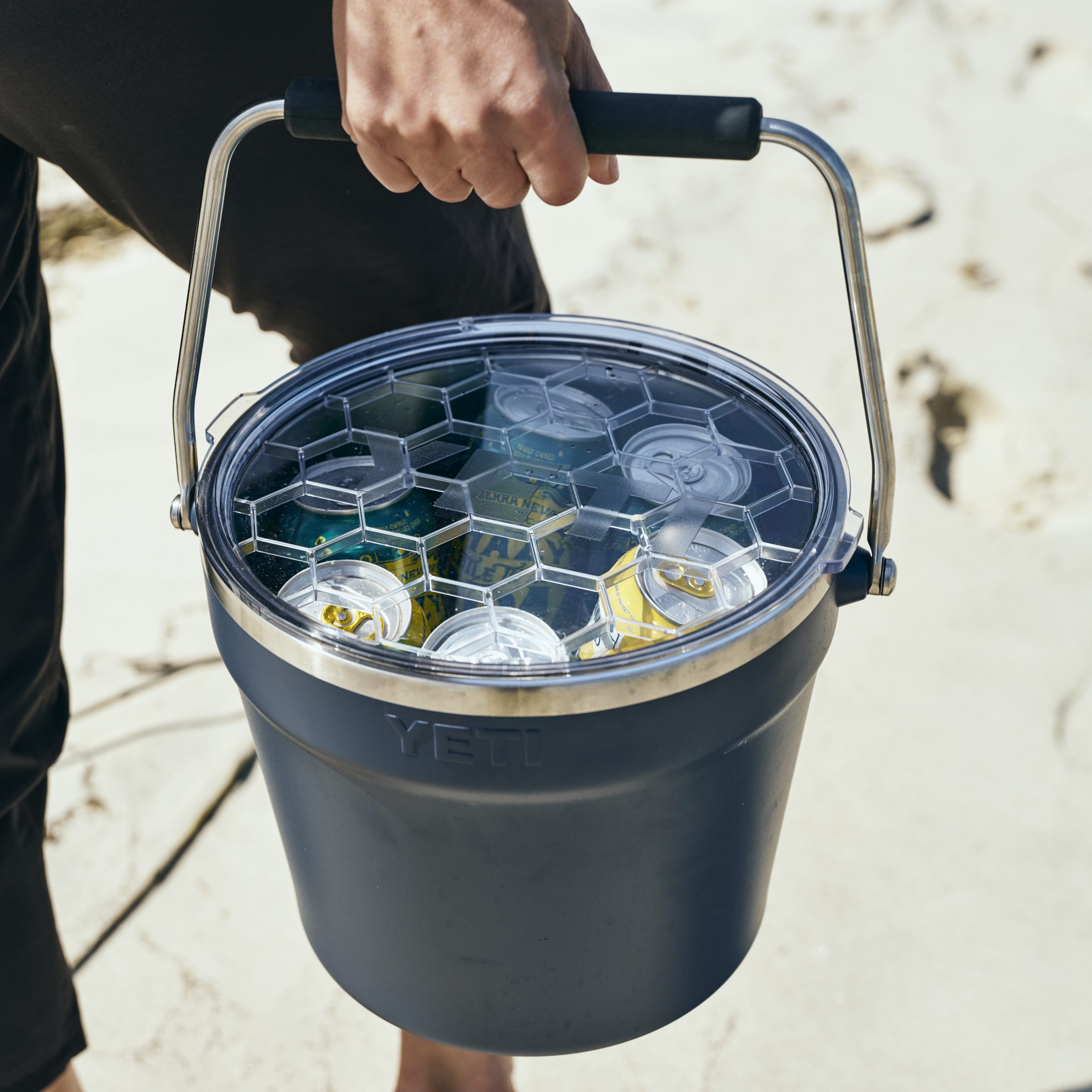 YETI Rambler Beverage Bucket Camp Green - Backcountry & Beyond