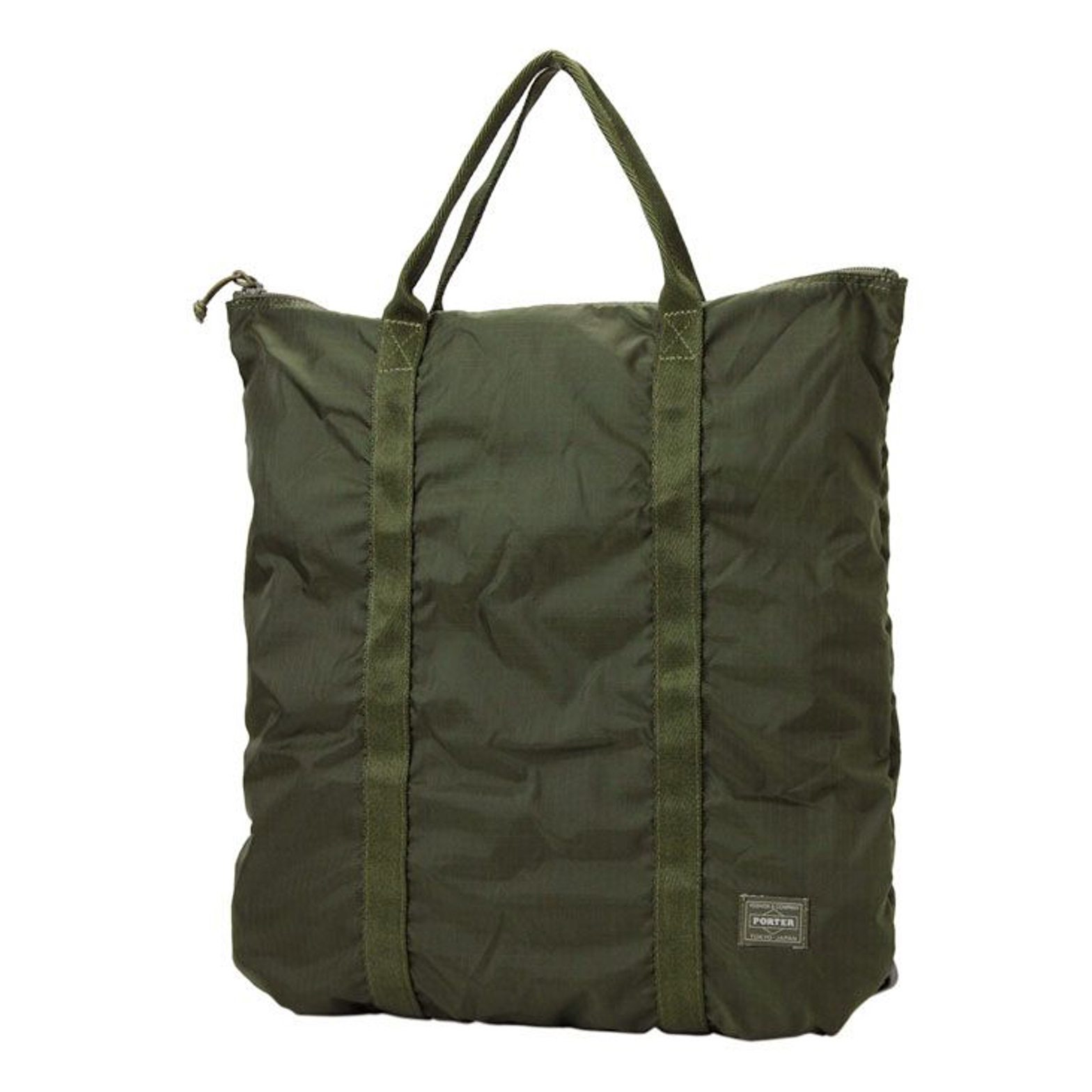 Porter-Yoshida and Co Flex 2-Way Tote Bag - Olive Drab 30