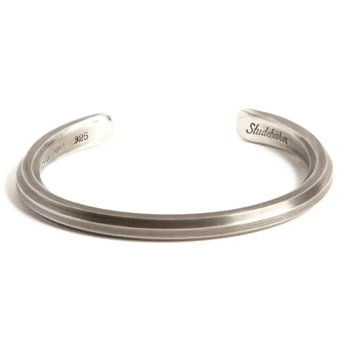 Studebaker Metals Otto Cuff - Sterling Silver/Work Patina 