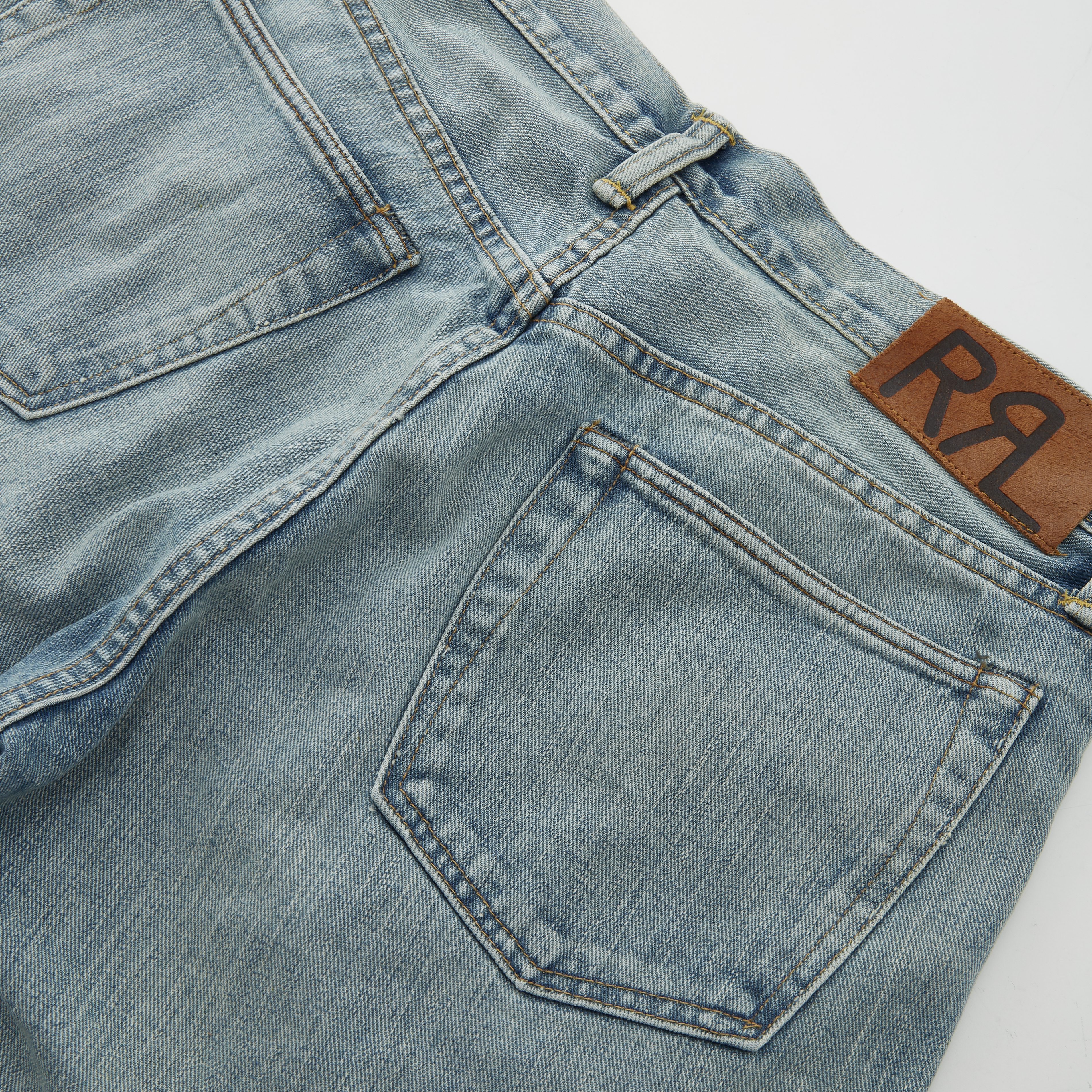 RRL Slim Fit Selvedge Denim Jeans - Otisfield Wash | Rigid | Huckberry