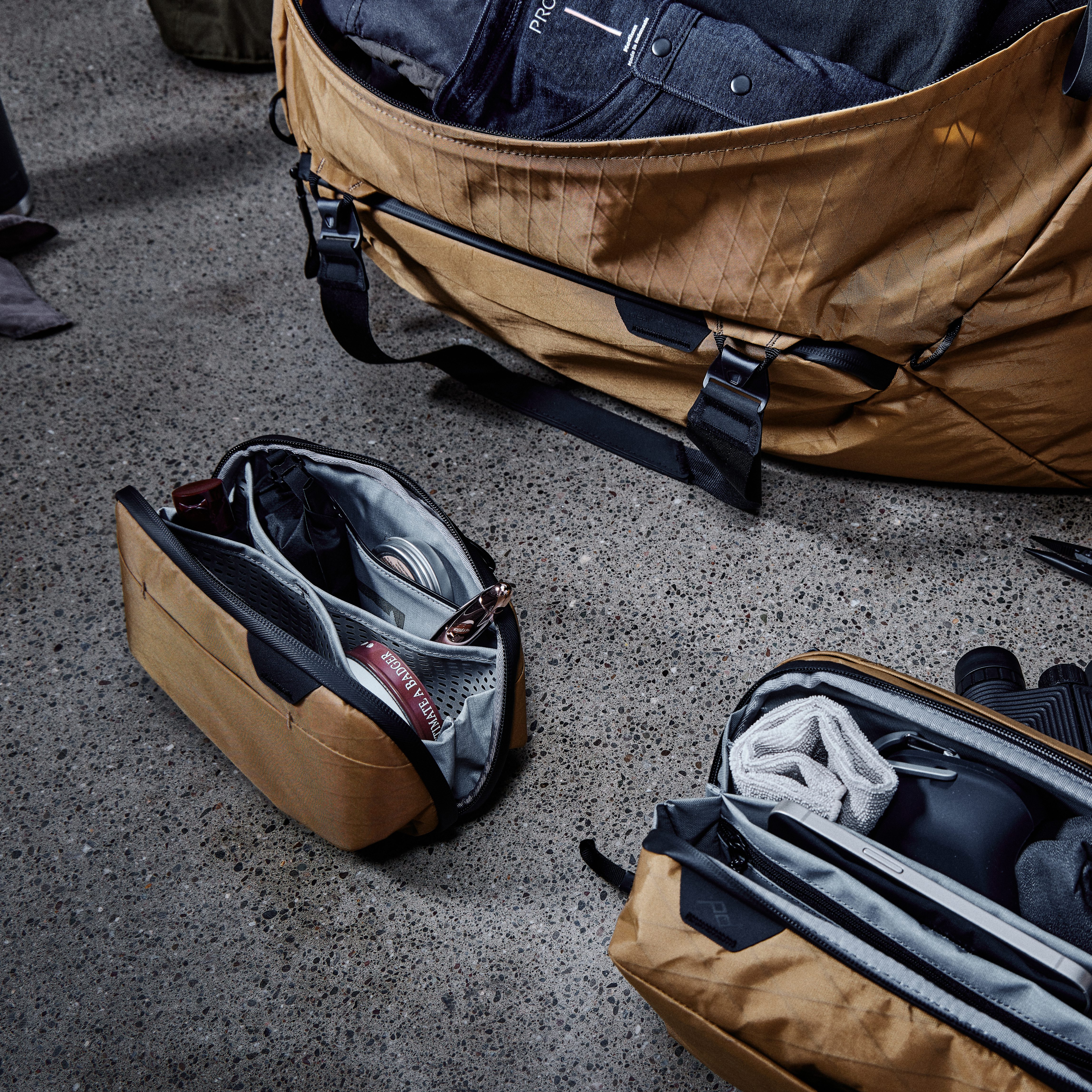 Peak Design WASH POUCH - ピークデザイン X−pac Peak Design Huckberry x Peak Design - X-Pac Wash Pouch
