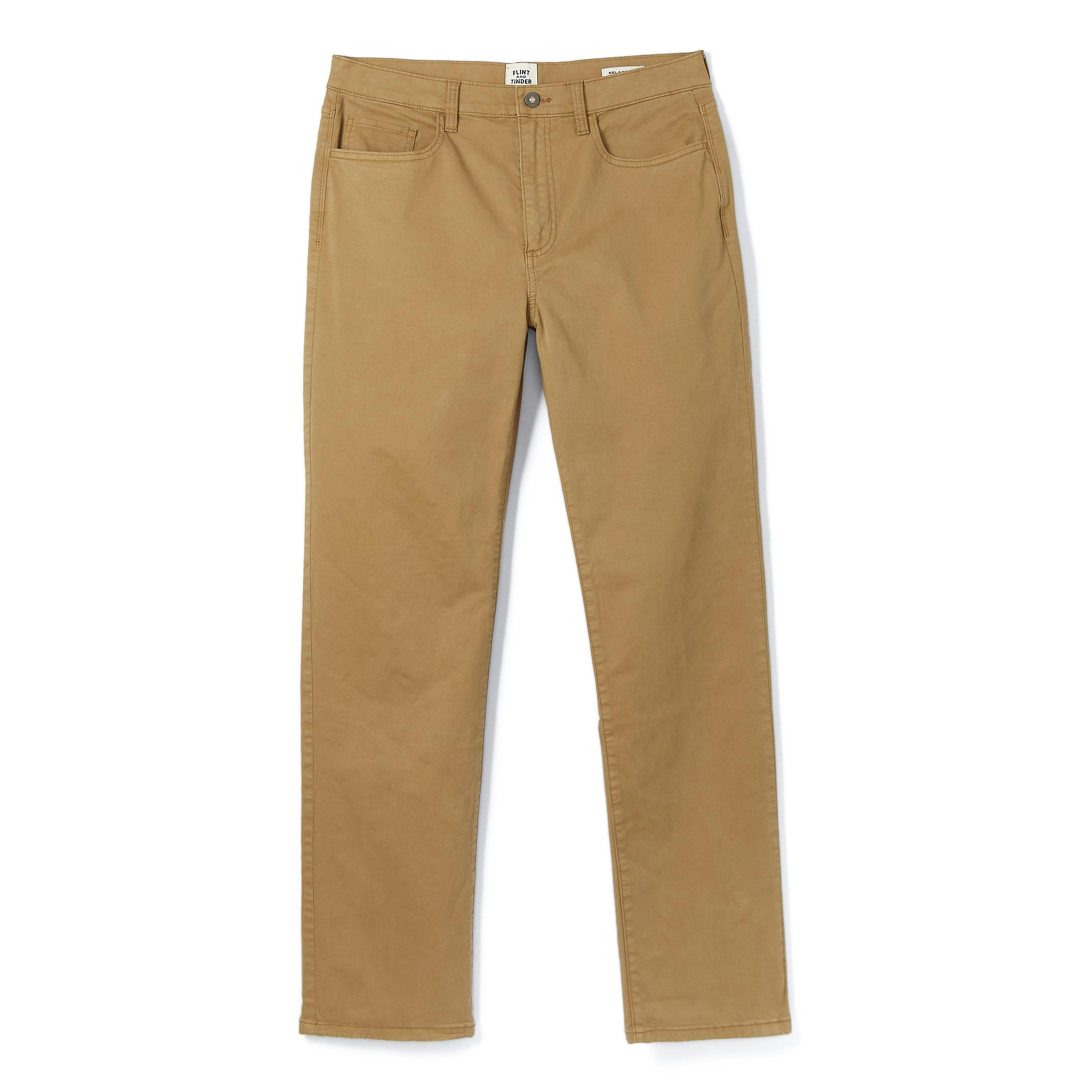 Flint and Tinder 365 Corduroy Pant - Straight - Earth, Casual Pants