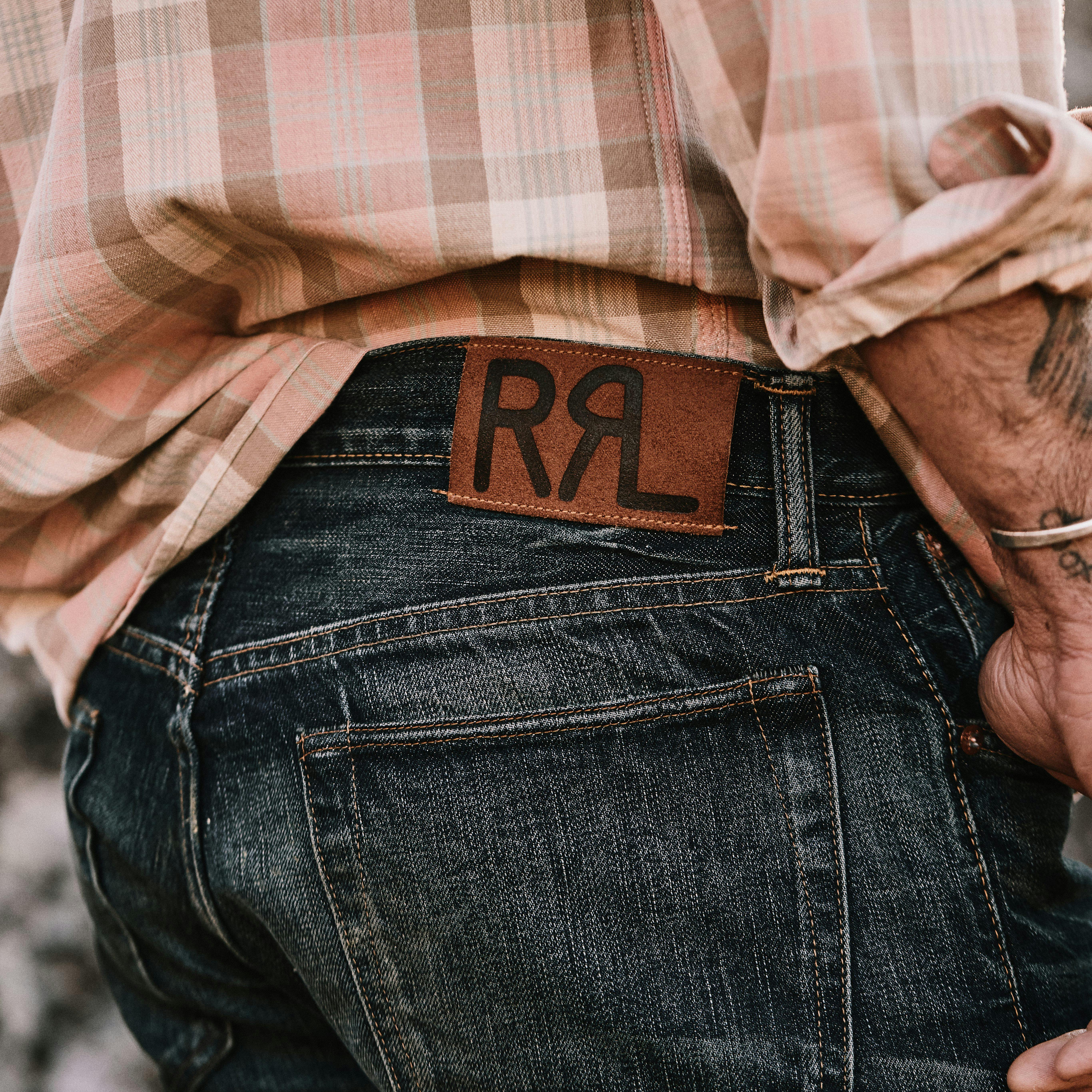 Ralph Lauren Men's Slim Fit Ridgecrest Selvedge Jean
