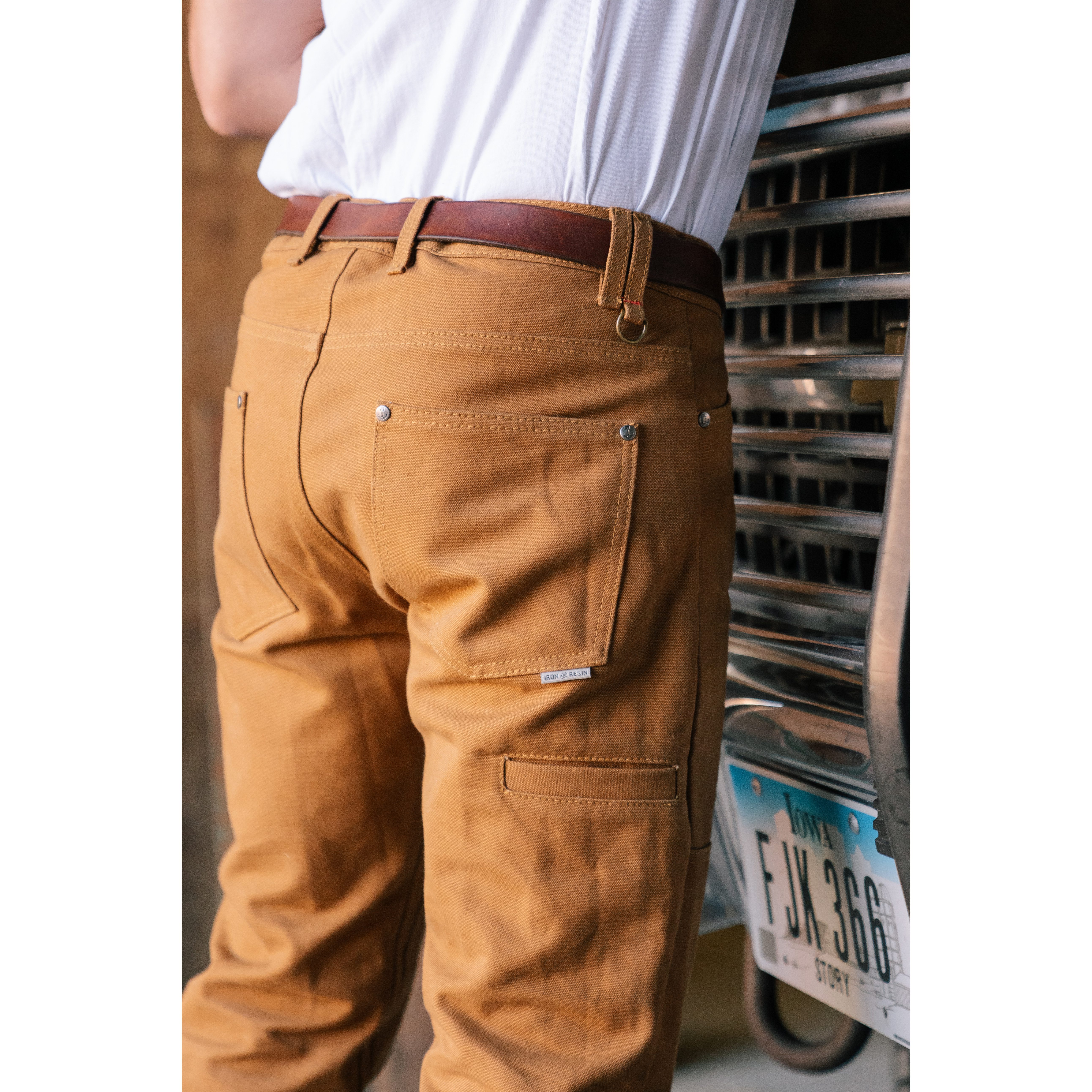 Iron and Resin Union Duck Canvas Work Pant - Cognac | Work Pants