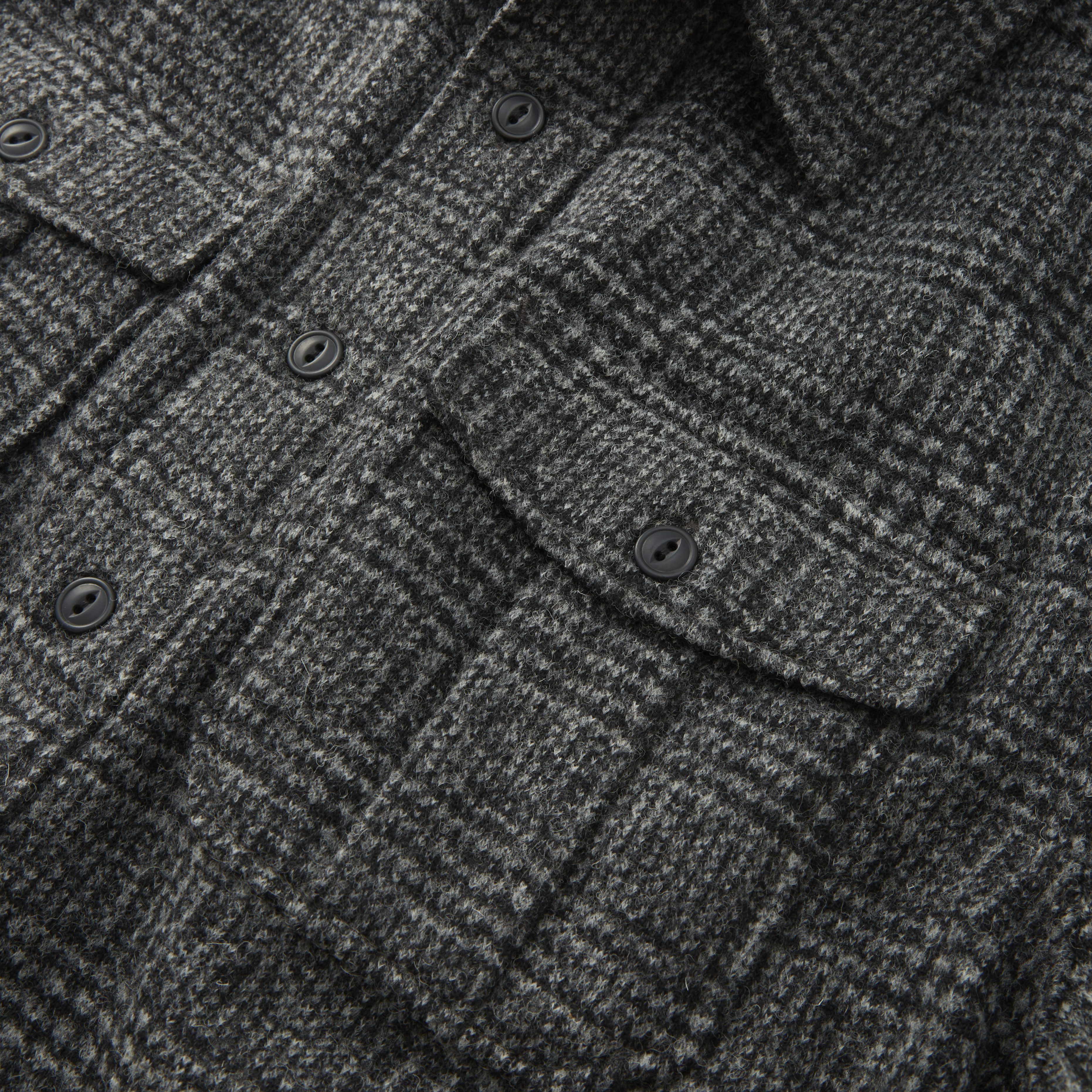 Flint and Tinder Felted Wool Overshirt - Glen Plaid | Shirt