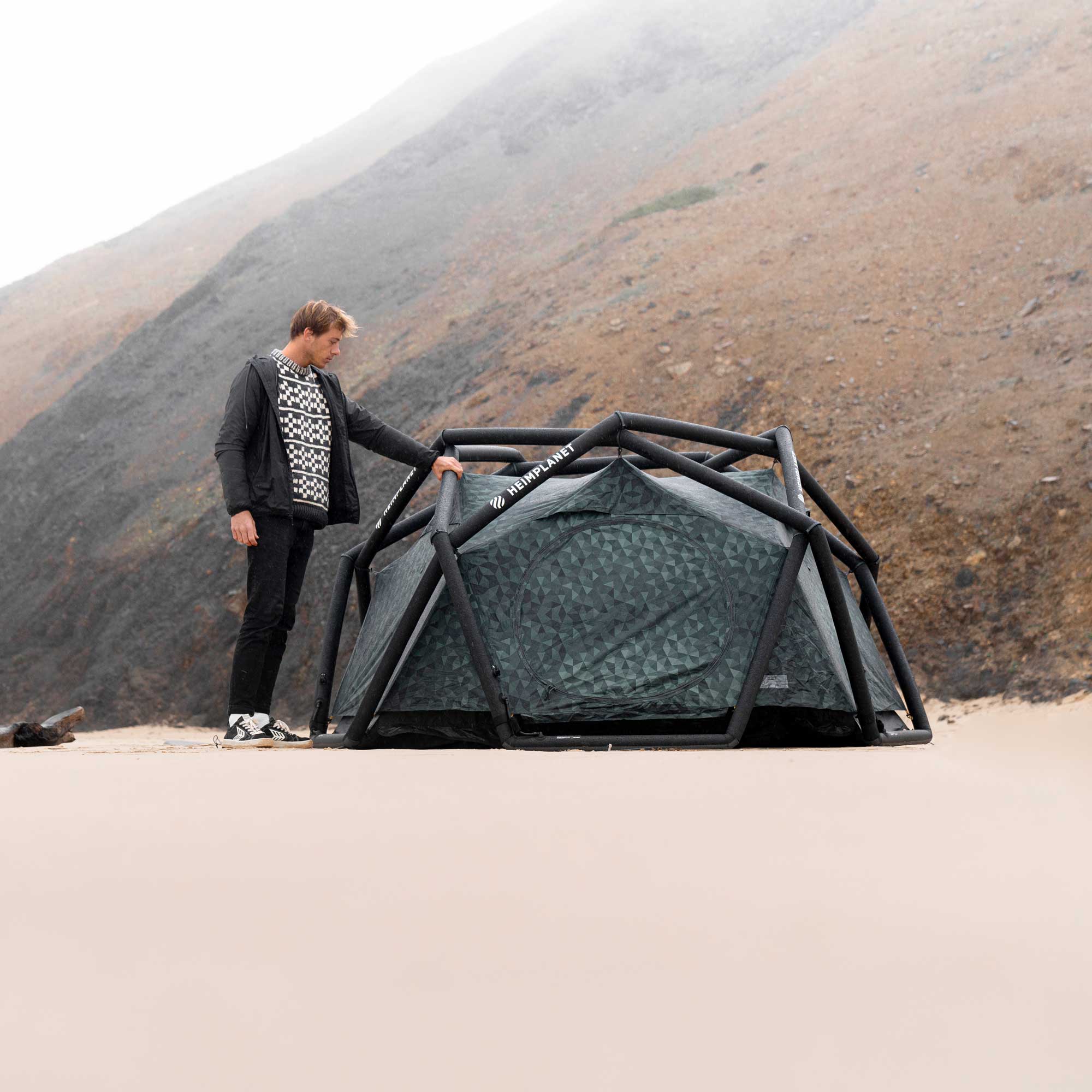 Heimplanet Cave 2-3 Person Inflatable Tent - Cairo Camo