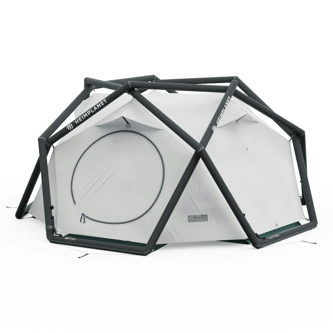 Person White Gear | Classic Tent Inflatable Cave Huckberry Camping - | 2-3 Heimplanet
