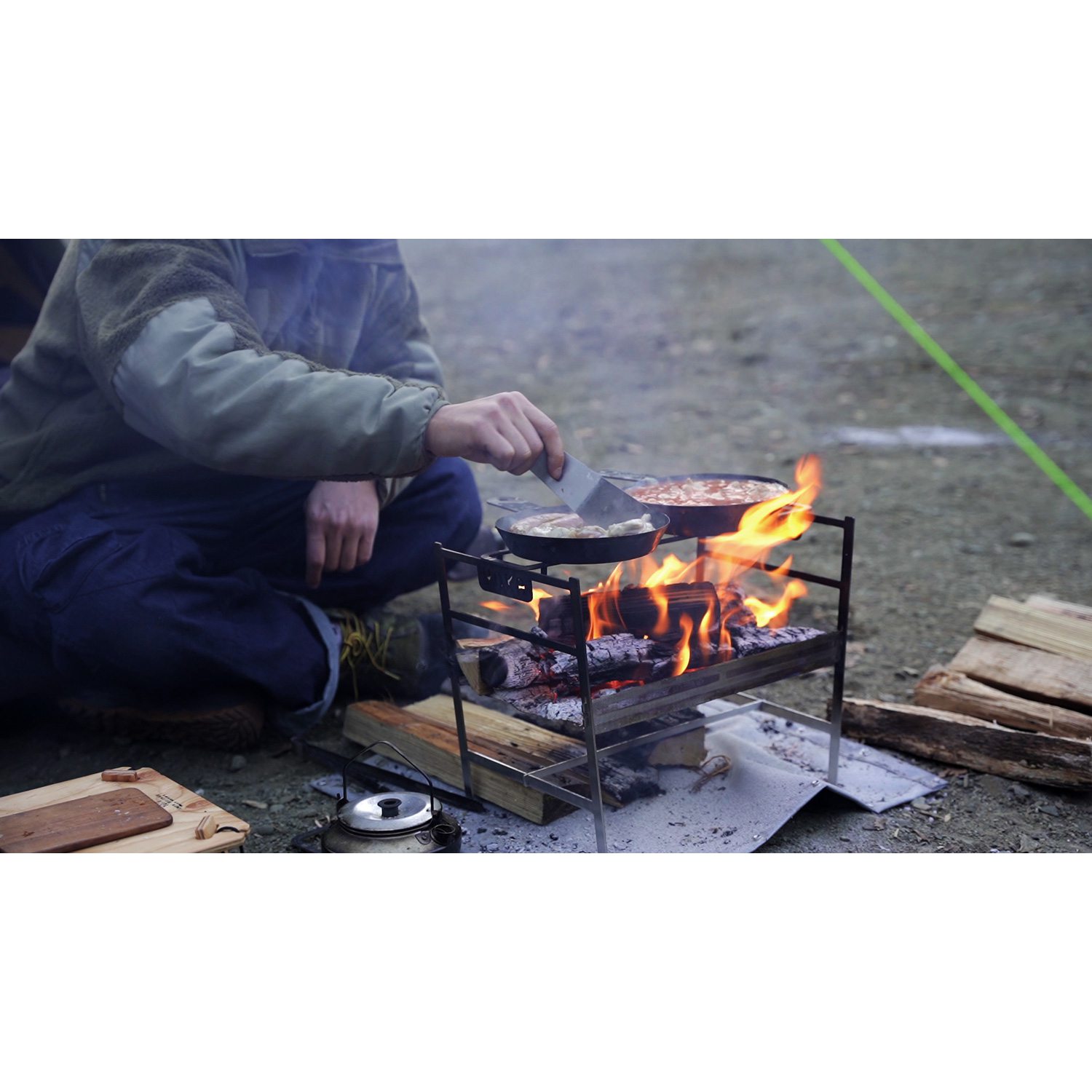 YOKA Cooking Fire Pit Light - Steel | Camping Gear | Huckberry
