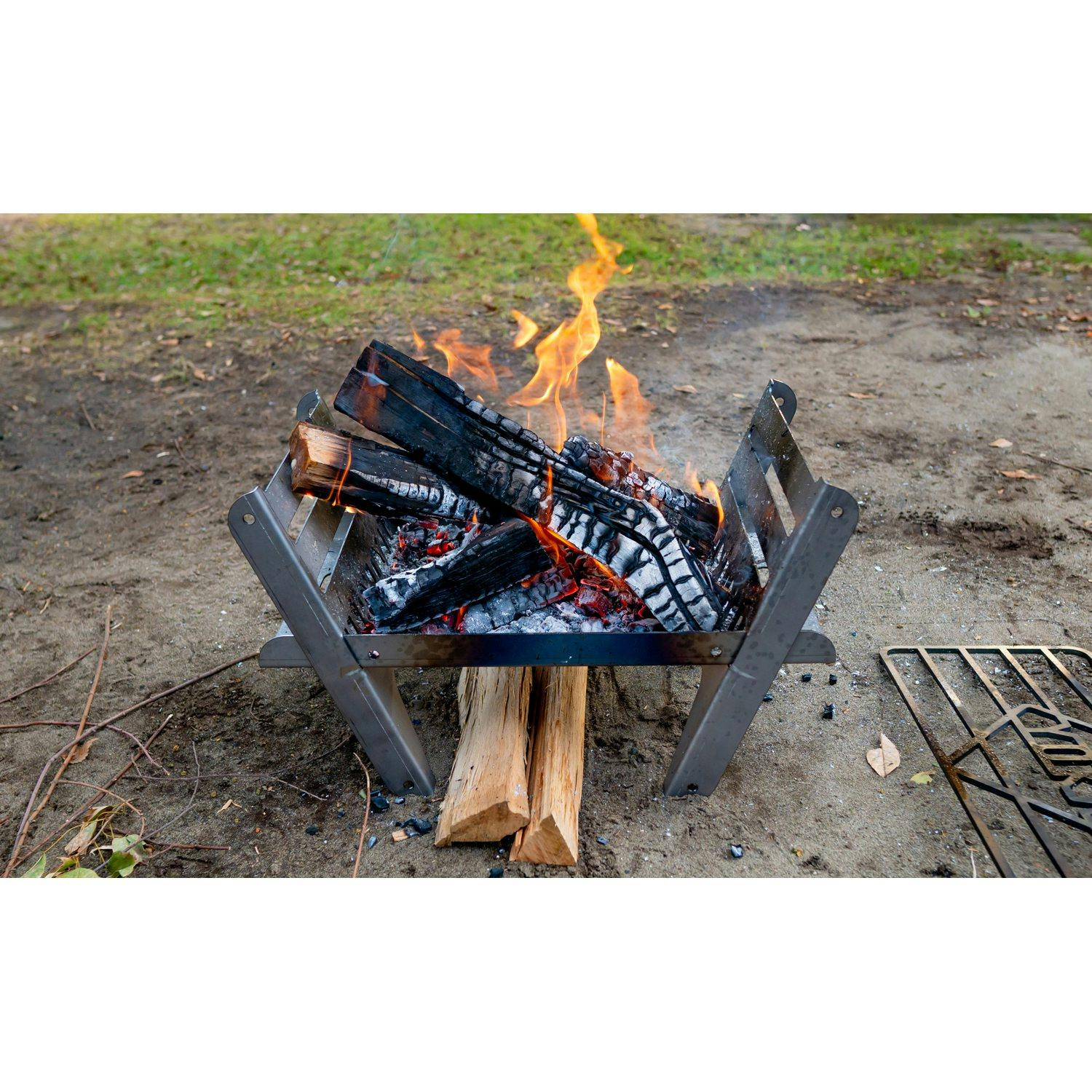 Bonfire Cast Iron Grill Top - Fire Pit Cooking Grill