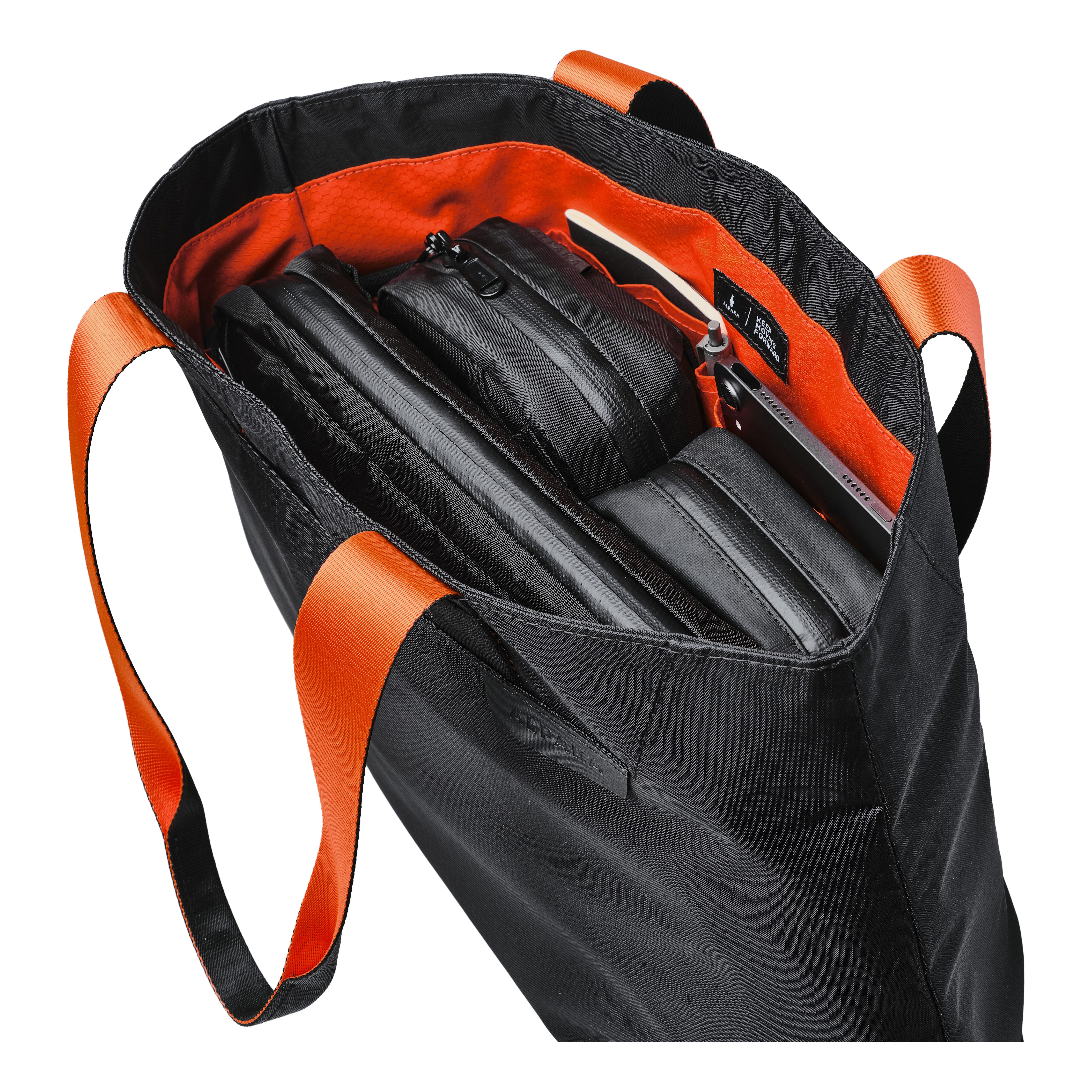 Alpaka Gear Elements Tote - Black | Messenger & Tote Bags