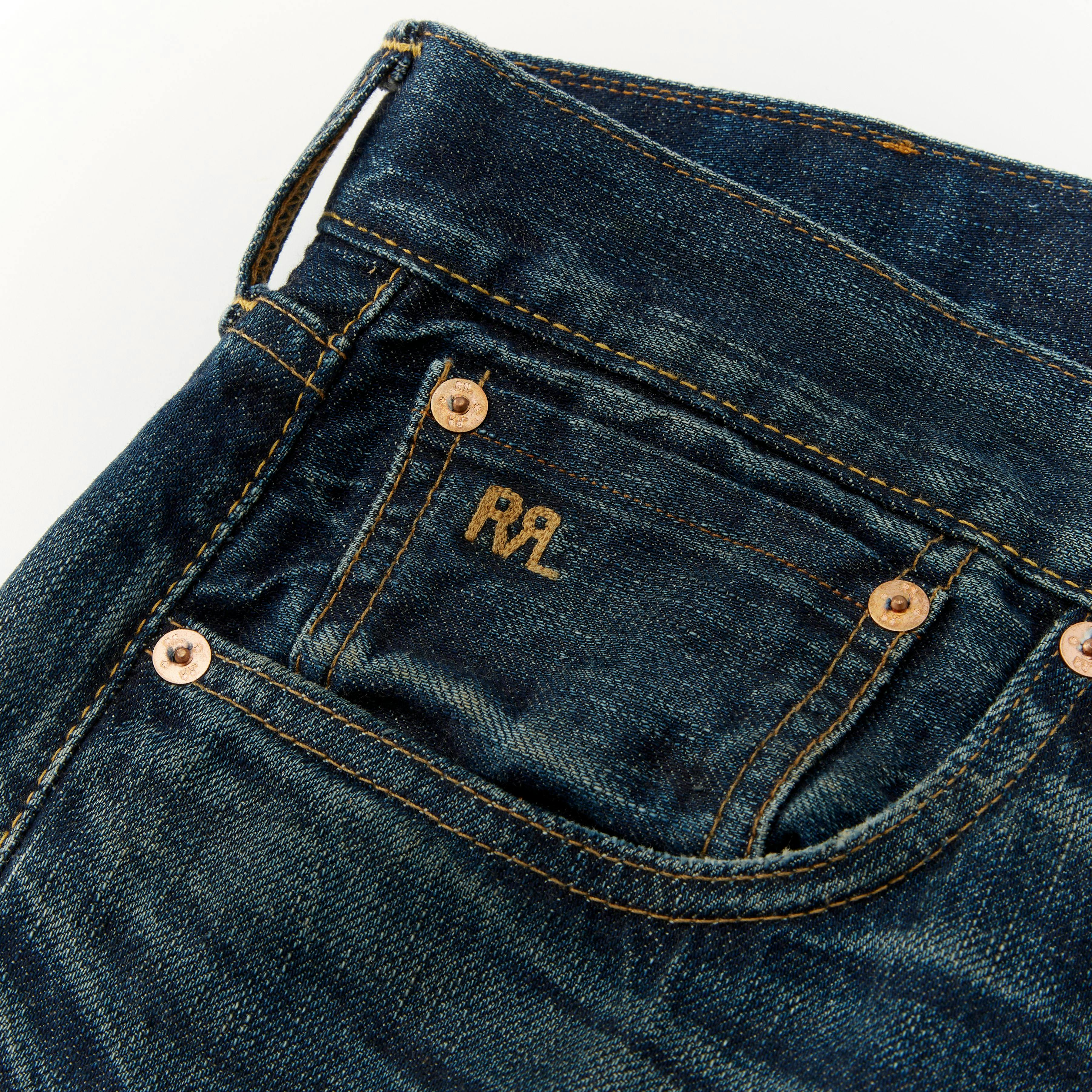 Ralph Lauren Men's Slim Fit Ridgecrest Selvedge Jean