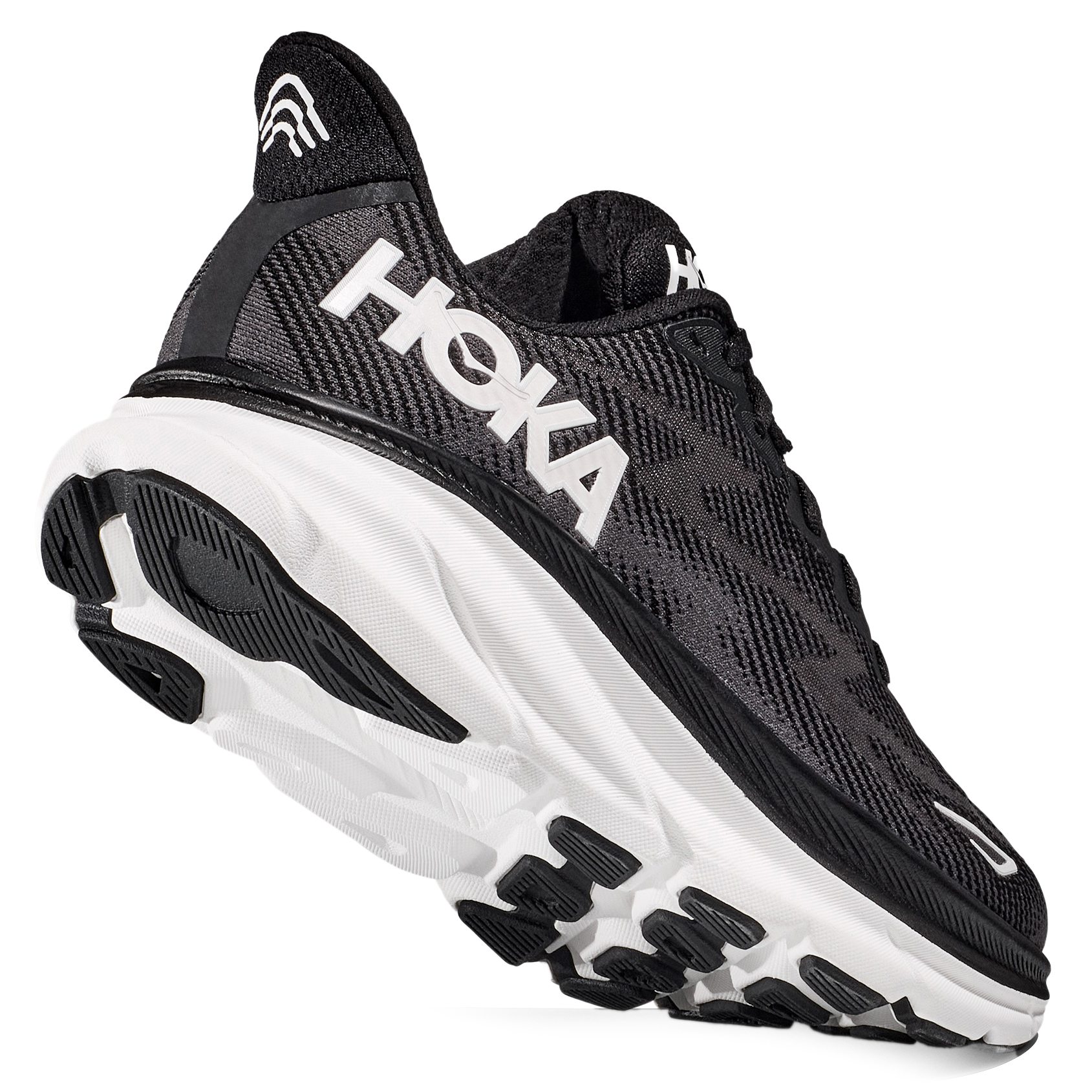 HOKA Clifton 9 WIDE ブラック 24cm Hoka Clifton 9 Wide Running Shoe (Men's) - Peter Glenn Ski