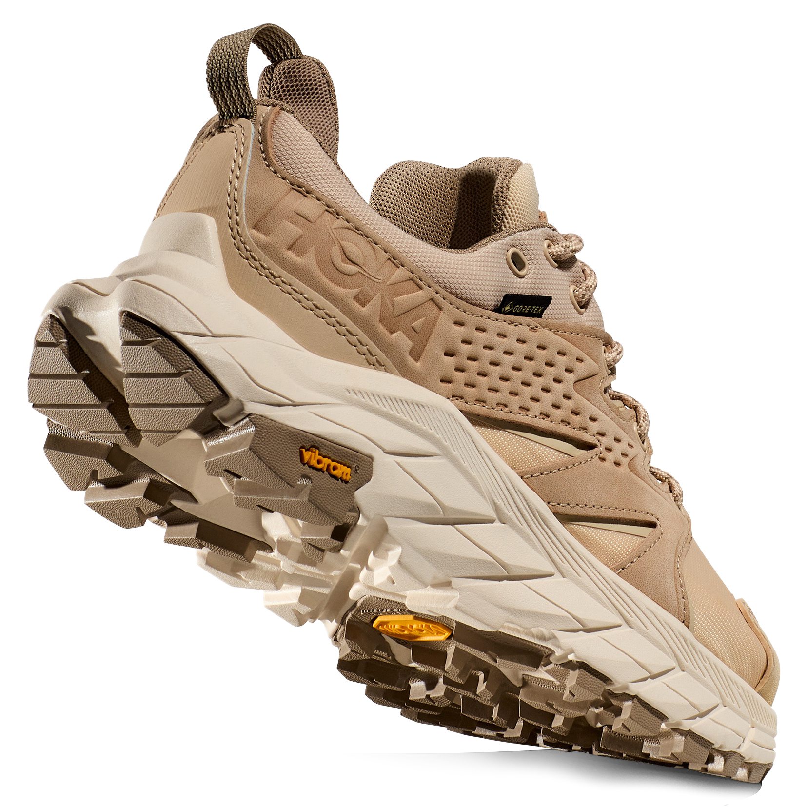 Hoka Anacapa Low GTX Low Hiking Shoe - Eggnog / Shifting