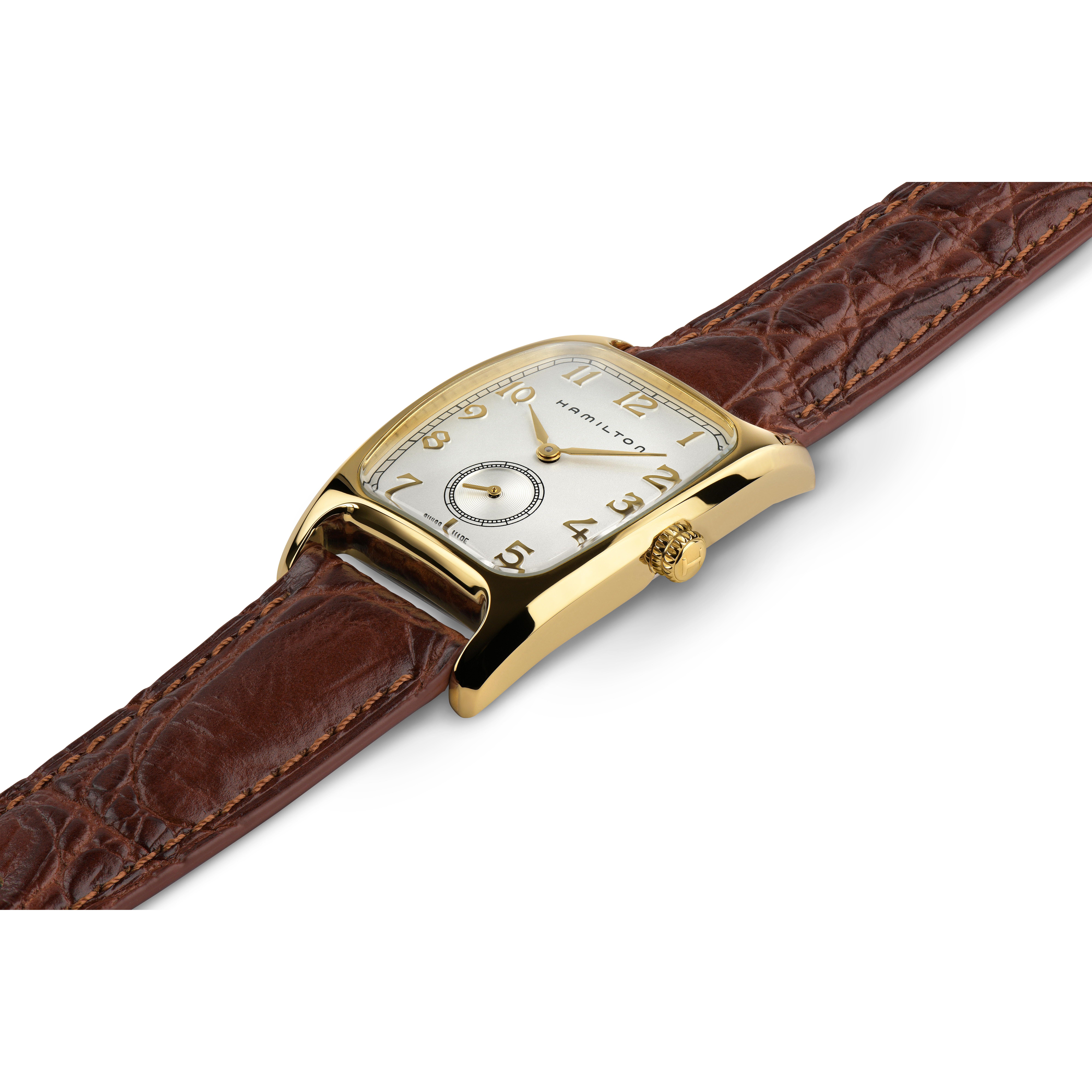 Hamilton American Classic Boulton Quartz Watch - White/Gold