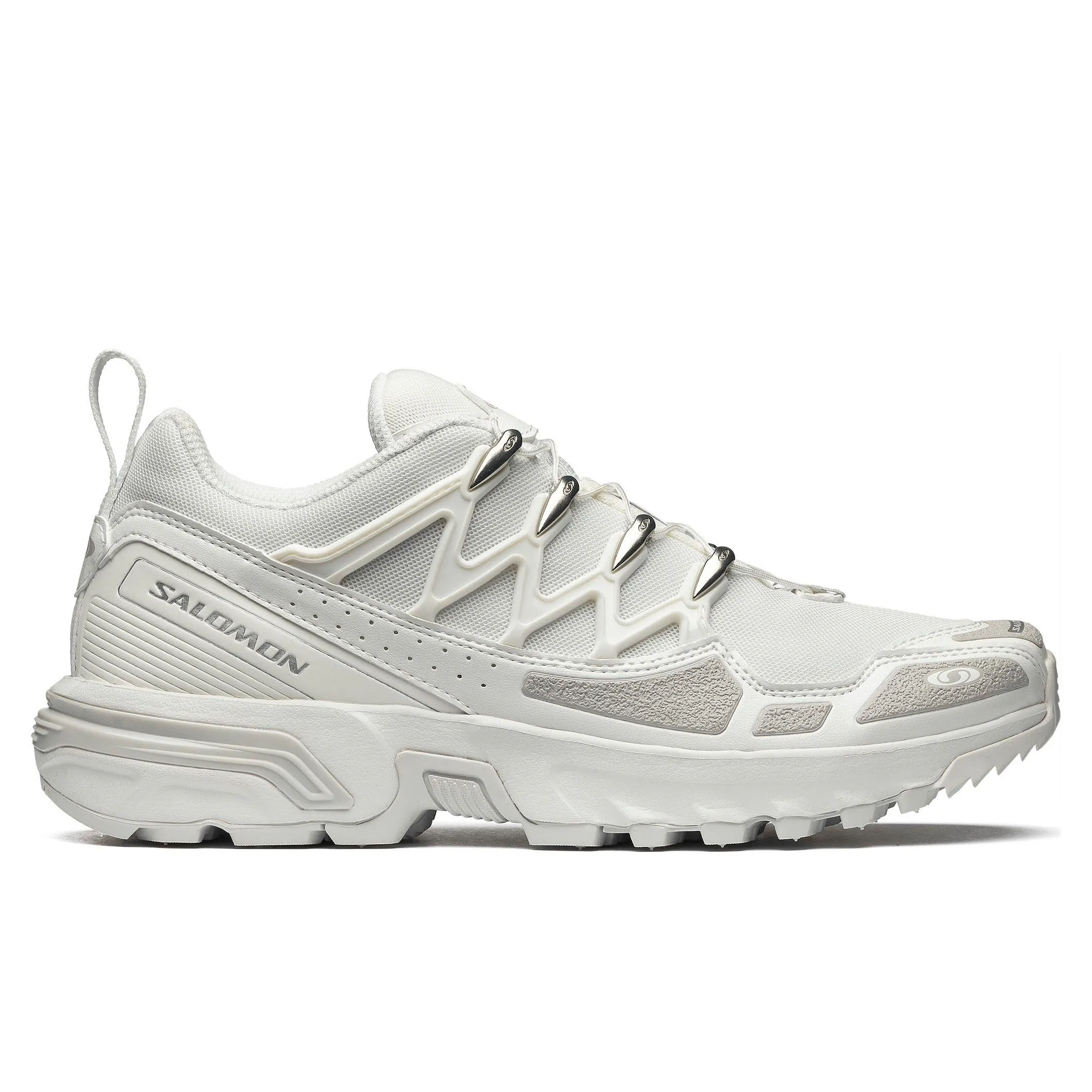 Salomon ACS+ Sneaker - White/White/Silver | Trail Sneakers | Huckberry