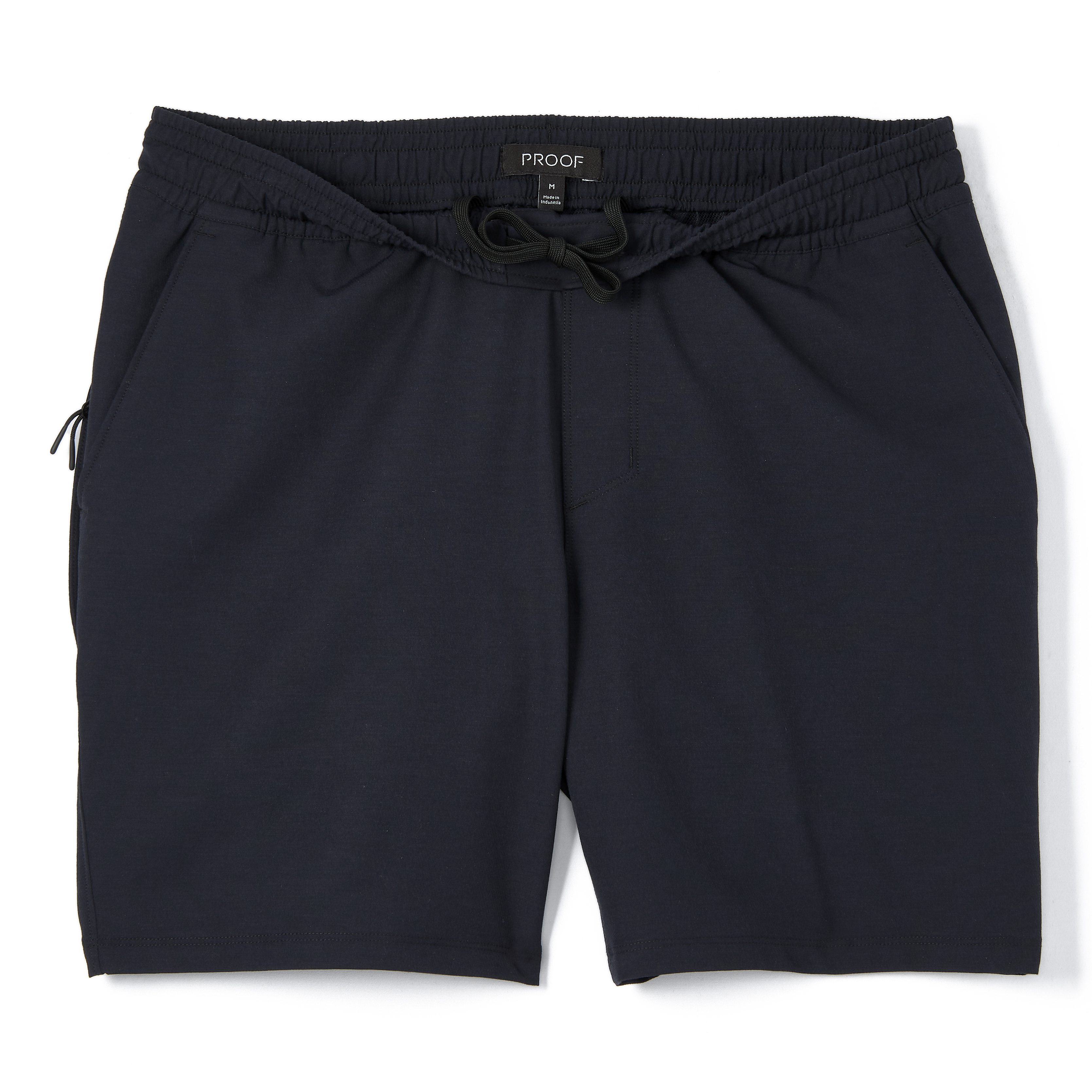 P.A.R.O.S.H. elasticated textured shorts - Black