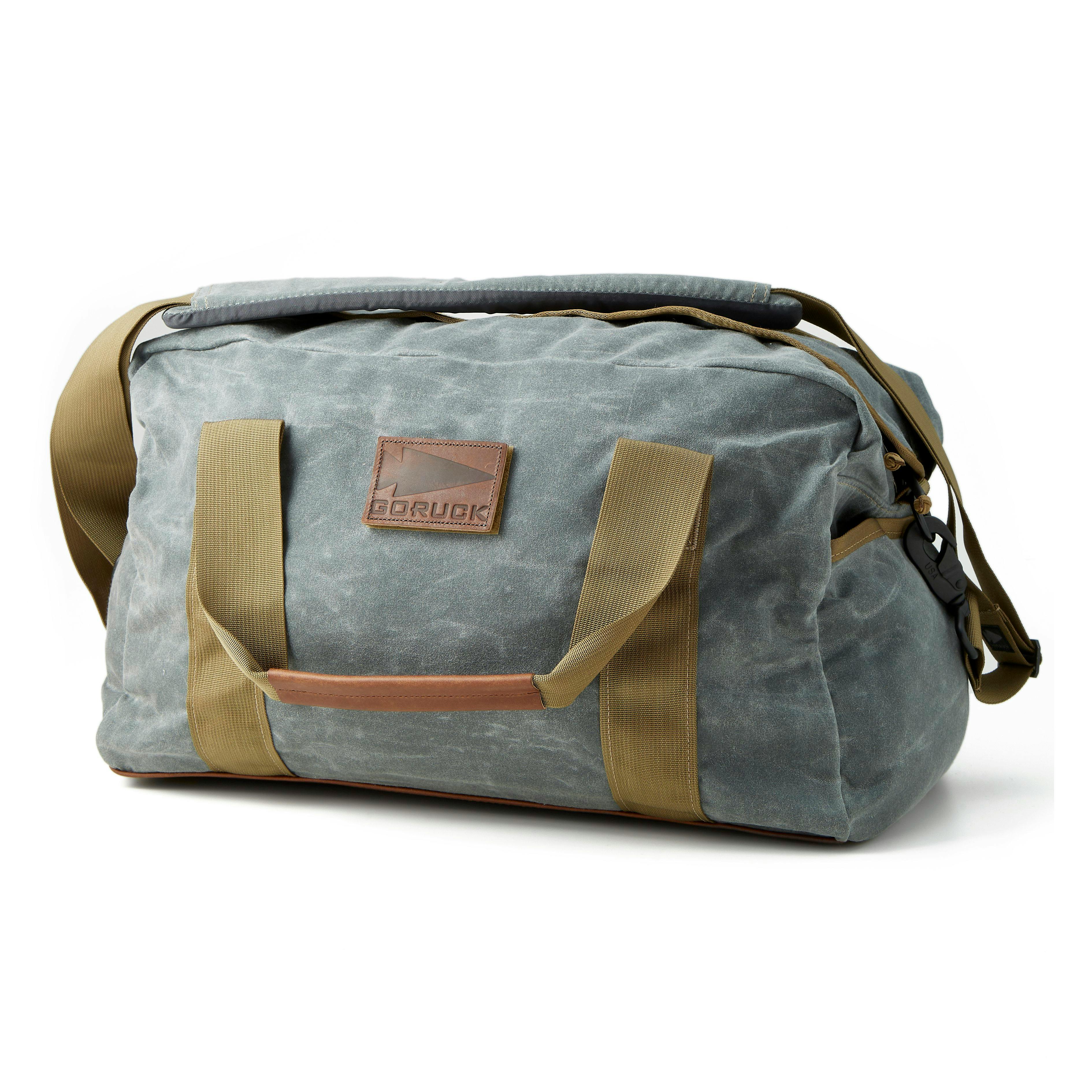 Heritage Kit Bag  USA Made Waxed Canvas Flight Bag – GORUCK