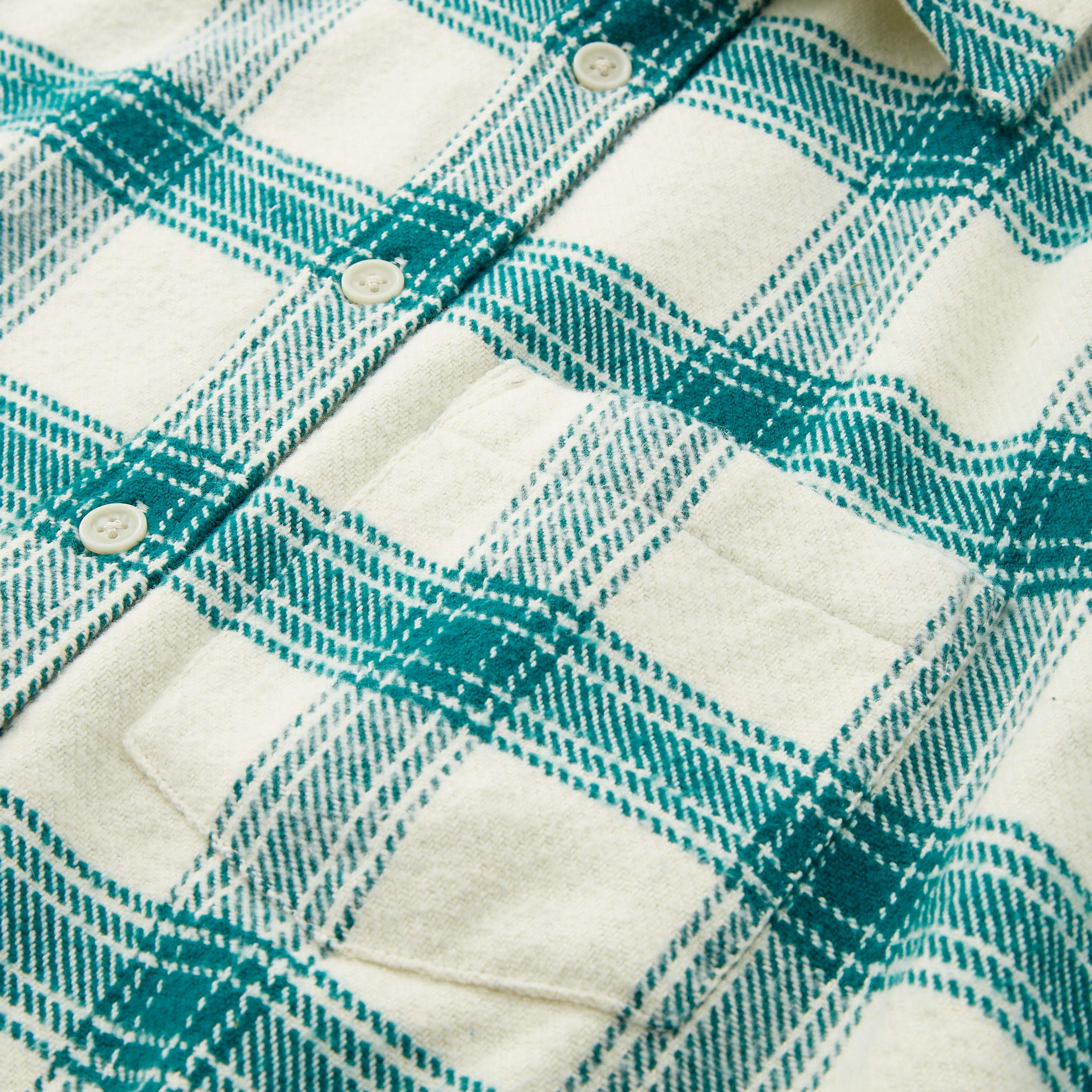 Jewel Collar Long-Sleeved Cotton Shirt - Ready to Wear
