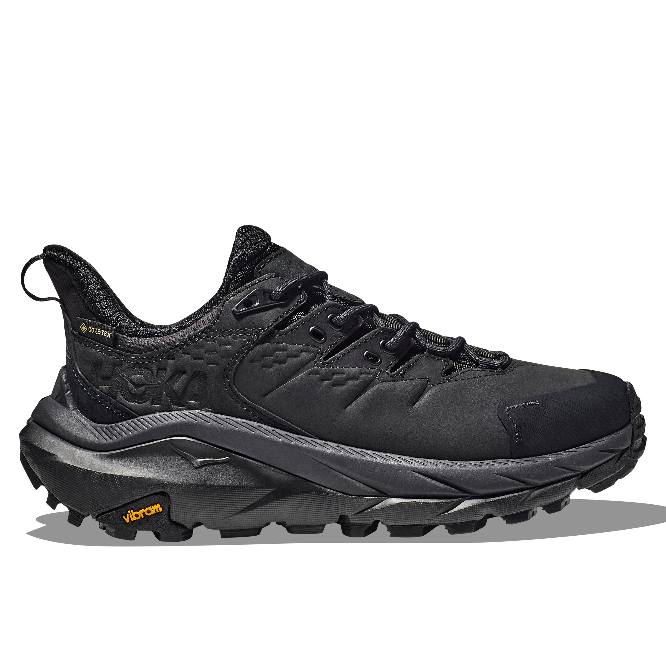 Hoka Kaha 2 Low GTX Trail Sneaker - Black/Black | Performance Sneakers |  Huckberry