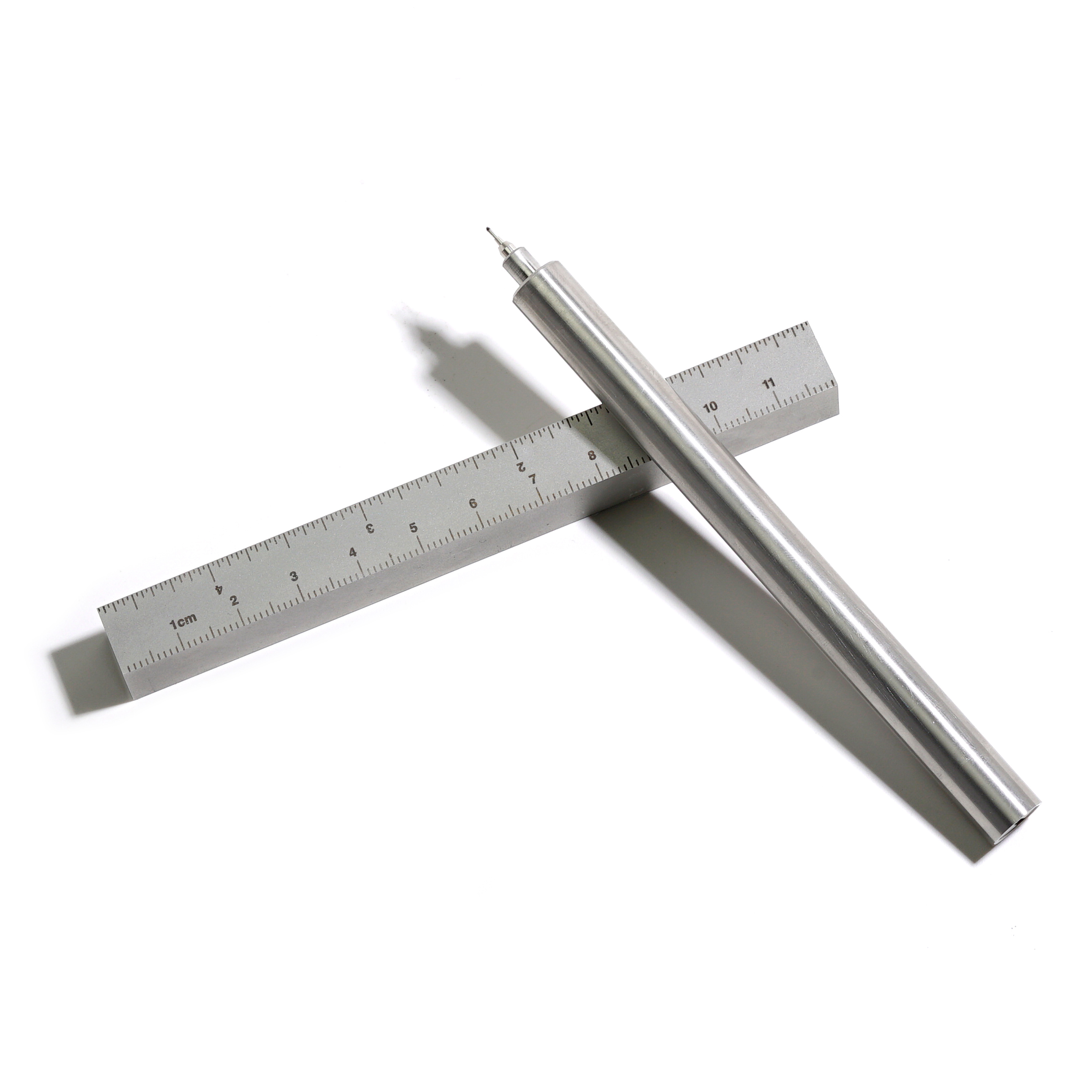 CW&T Pen Type-A - Raw Blasted Stainless Steel | Pocket Tools