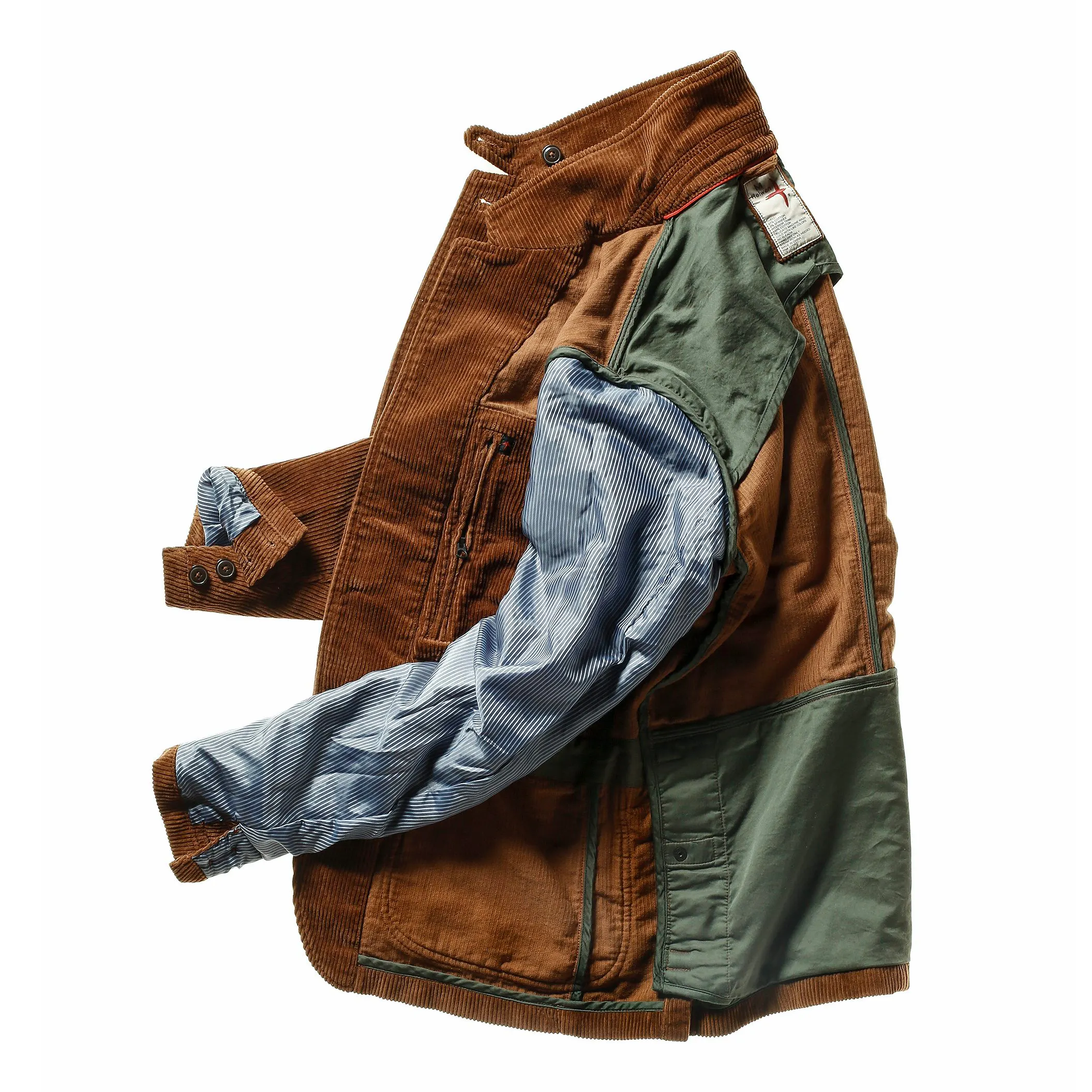 Relwen Corduroy Trap Blazer - Chestnut | Blazers | Huckberry