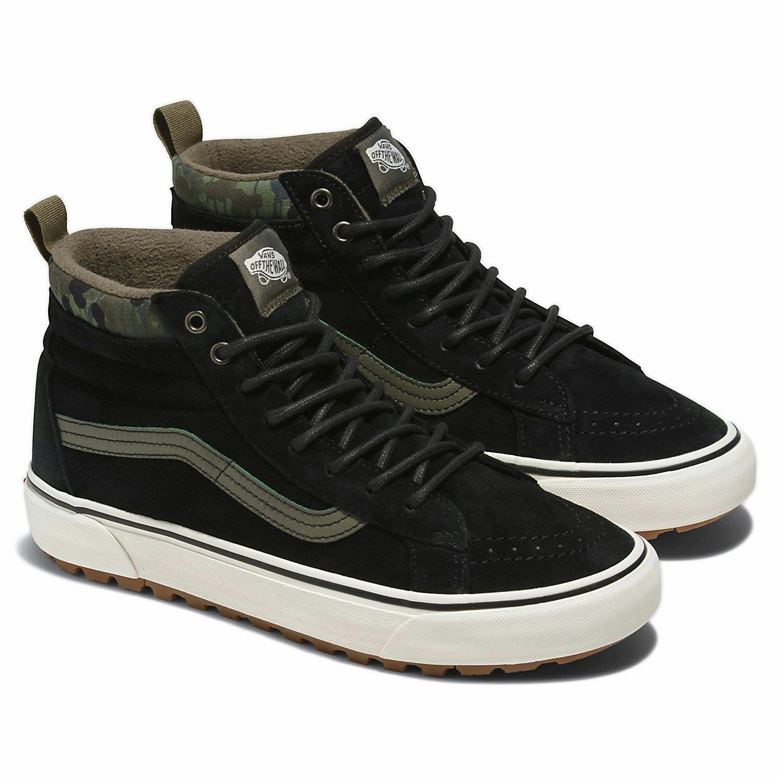 Vans SK8-Hi MTE-1 Sneaker Boot - Black/Marshmellow | Trail Sneakers |  Huckberry
