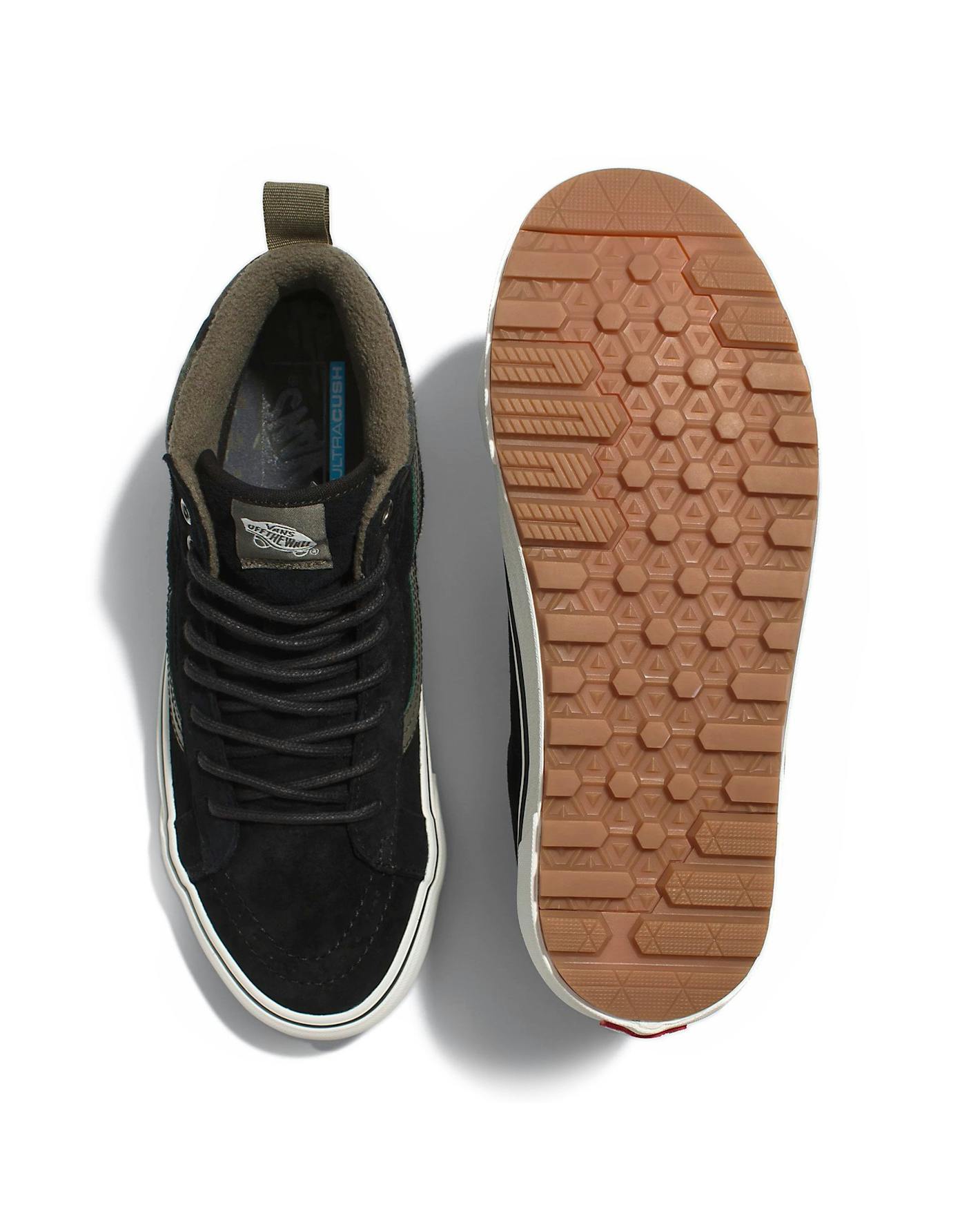 Vans SK8-Hi MTE-1 Sneaker Boot - Black/Marshmellow | Trail Sneakers |  Huckberry | Sneaker high