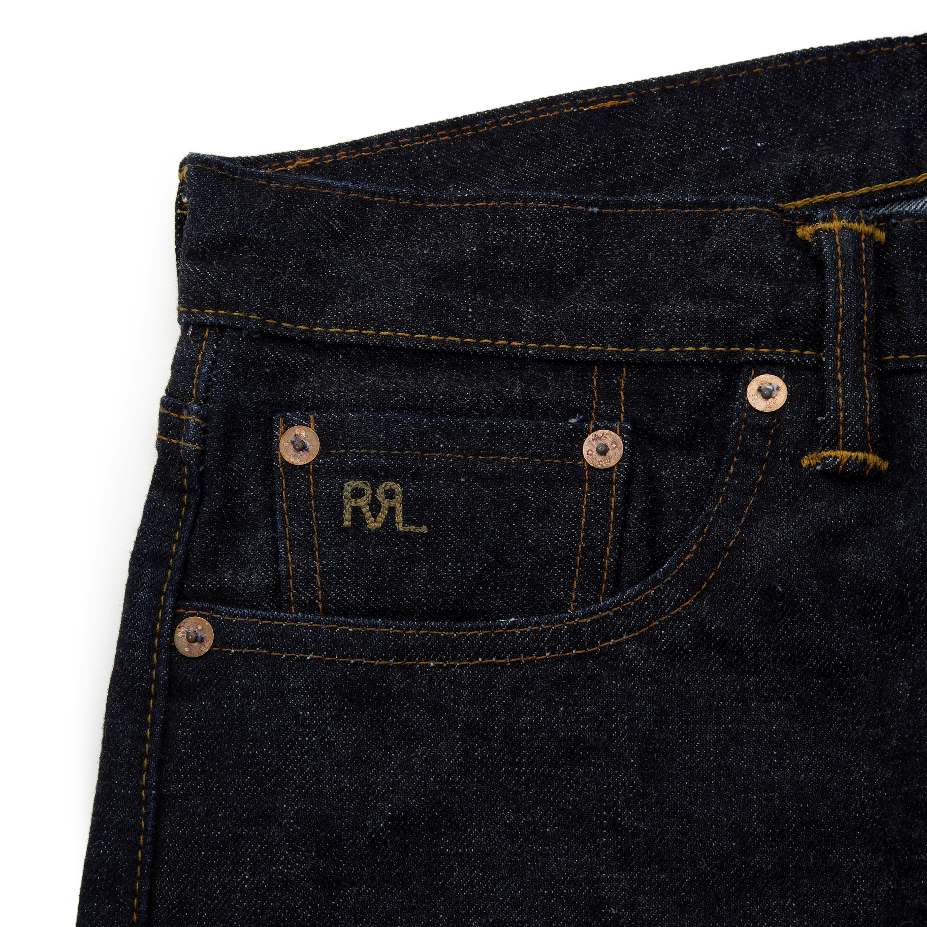RRL Slim Fit Selvedge Denim Jeans - Rinse | Jeans | Huckberry