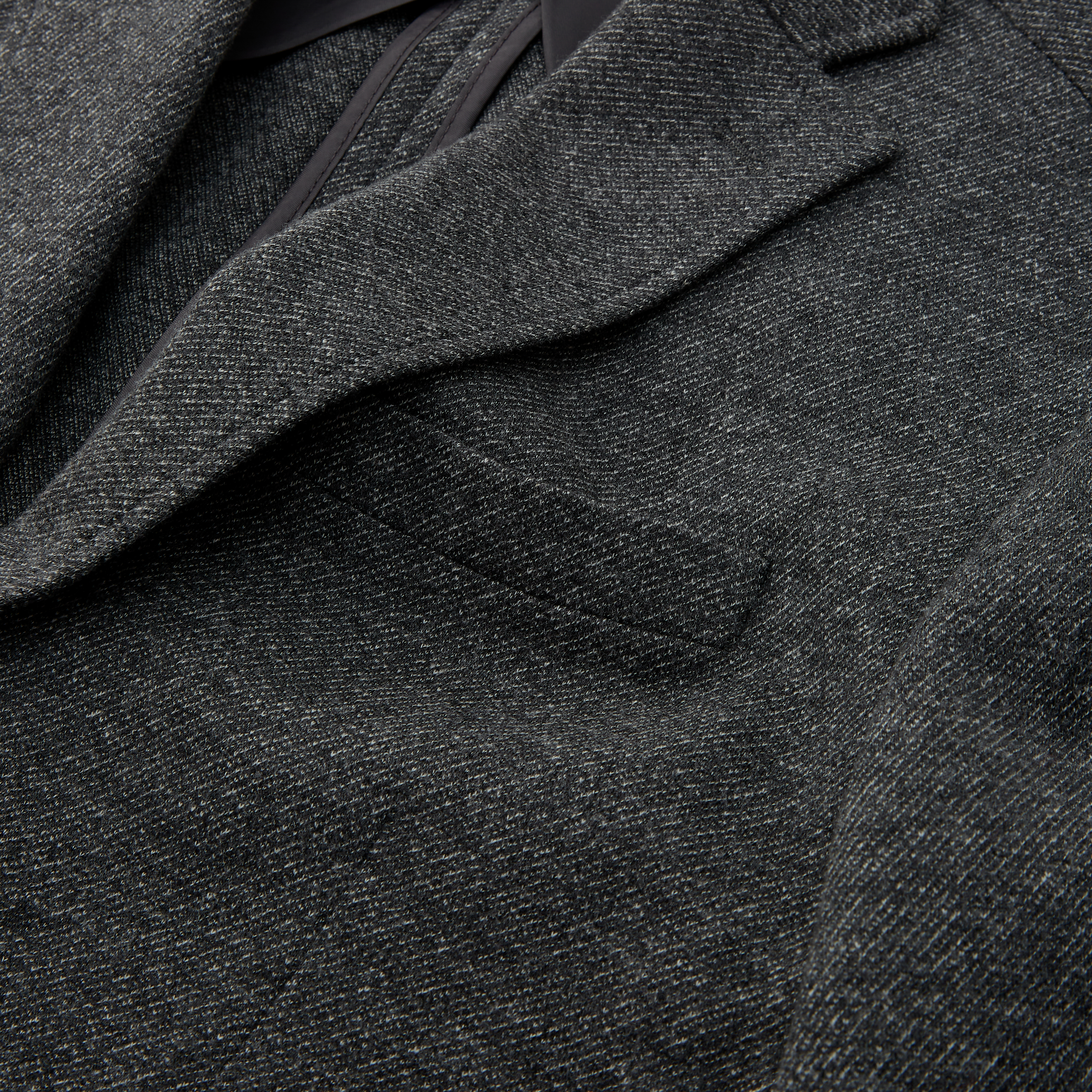 Faherty Brand Reserve Twill Knit Blazer - Grey Marl