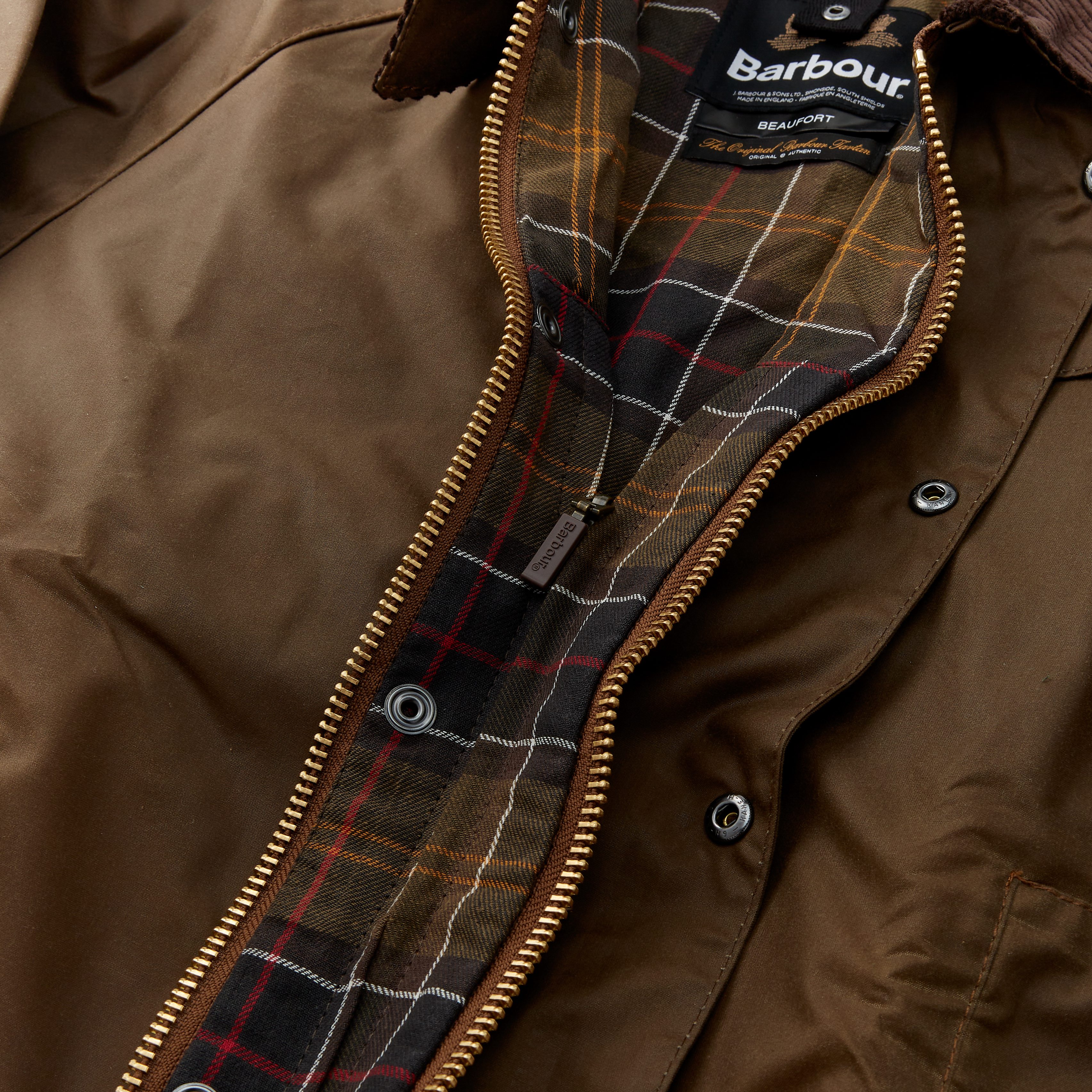 Barbour Classic Beaufort Wax Jacket - Bark | Waxed Jackets | Huckberry