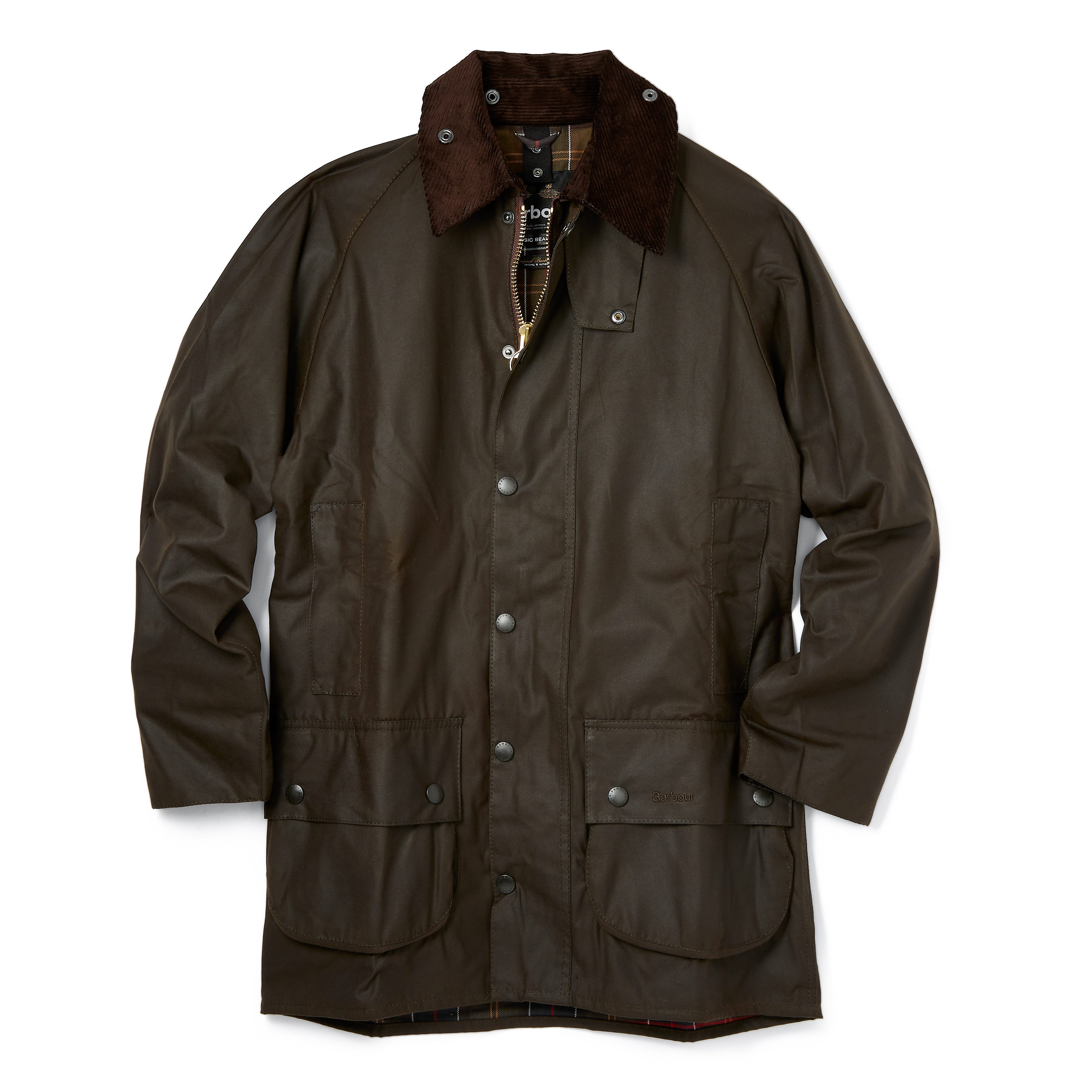 Barbour Classic Beaufort Wax Jacket - Olive | Waxed Jackets