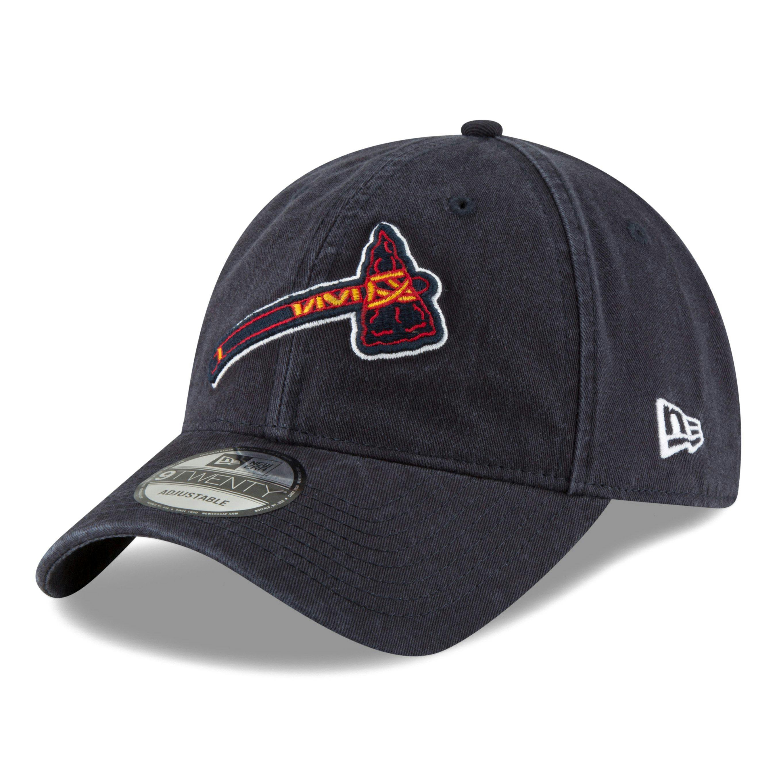 New Era Atlanta Braves Core Classic Baseball Hat - Navy, Baseball Caps