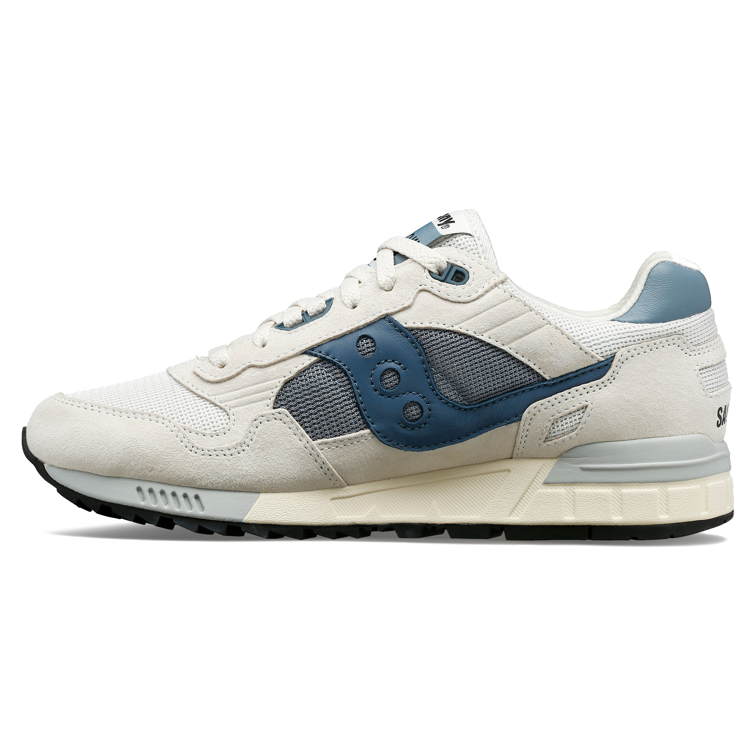 Saucony Shadow 5000 Sneaker - White/Blue | Casual Sneakers