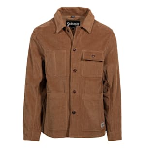 chaqueta de cuero SCHOTT en cuir piel de becerro-ref LC 1380 marron-marron  oscuro