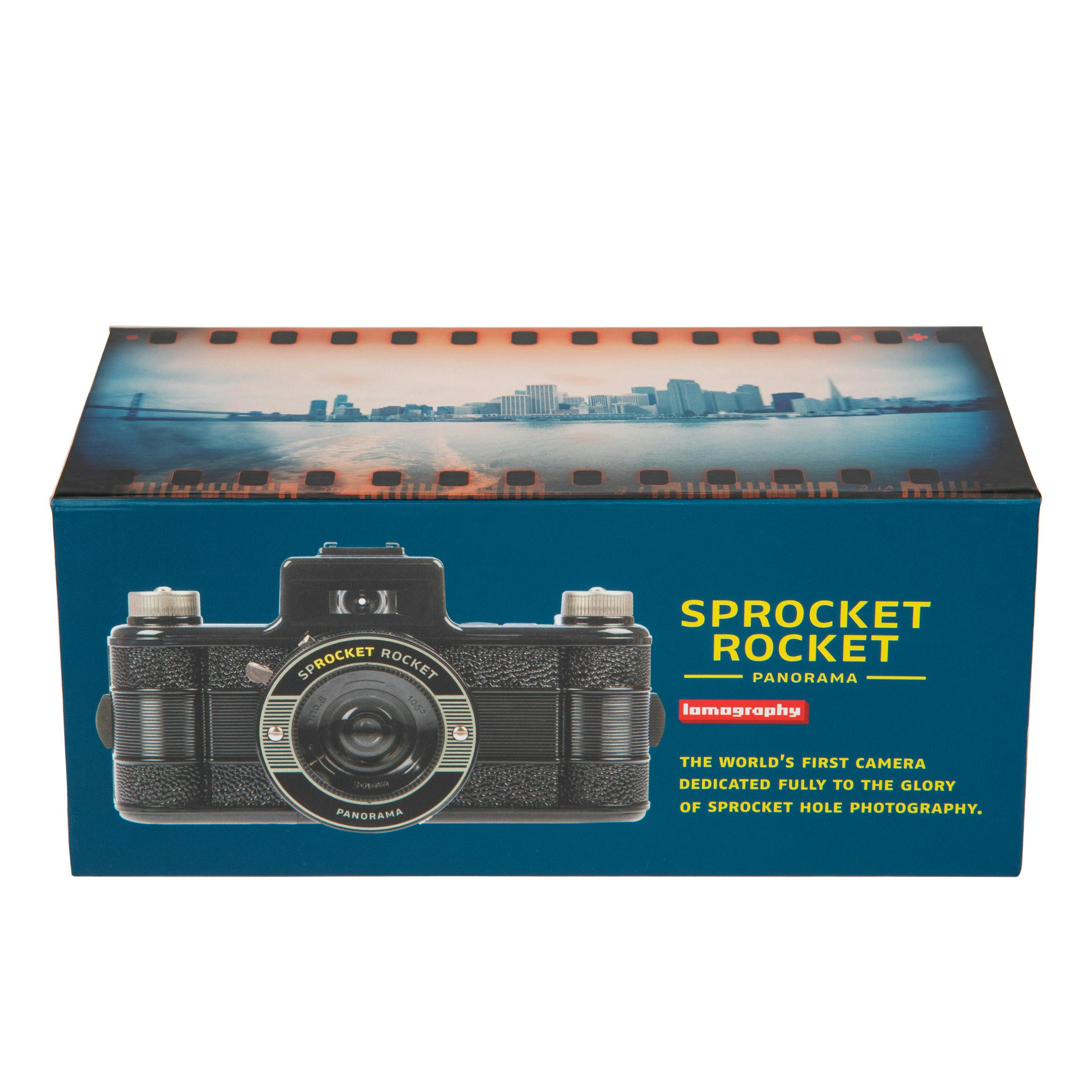 Lomography The Sprocket Rocket 35mm Film Camera - Black
