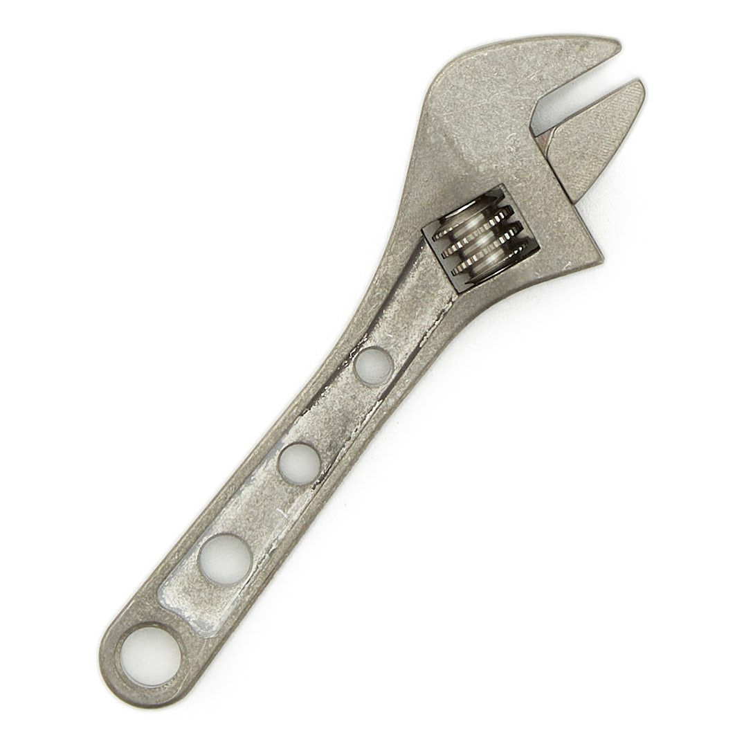 County Comm Small Adjustable Titanium Wrench - Titanium | Pocket