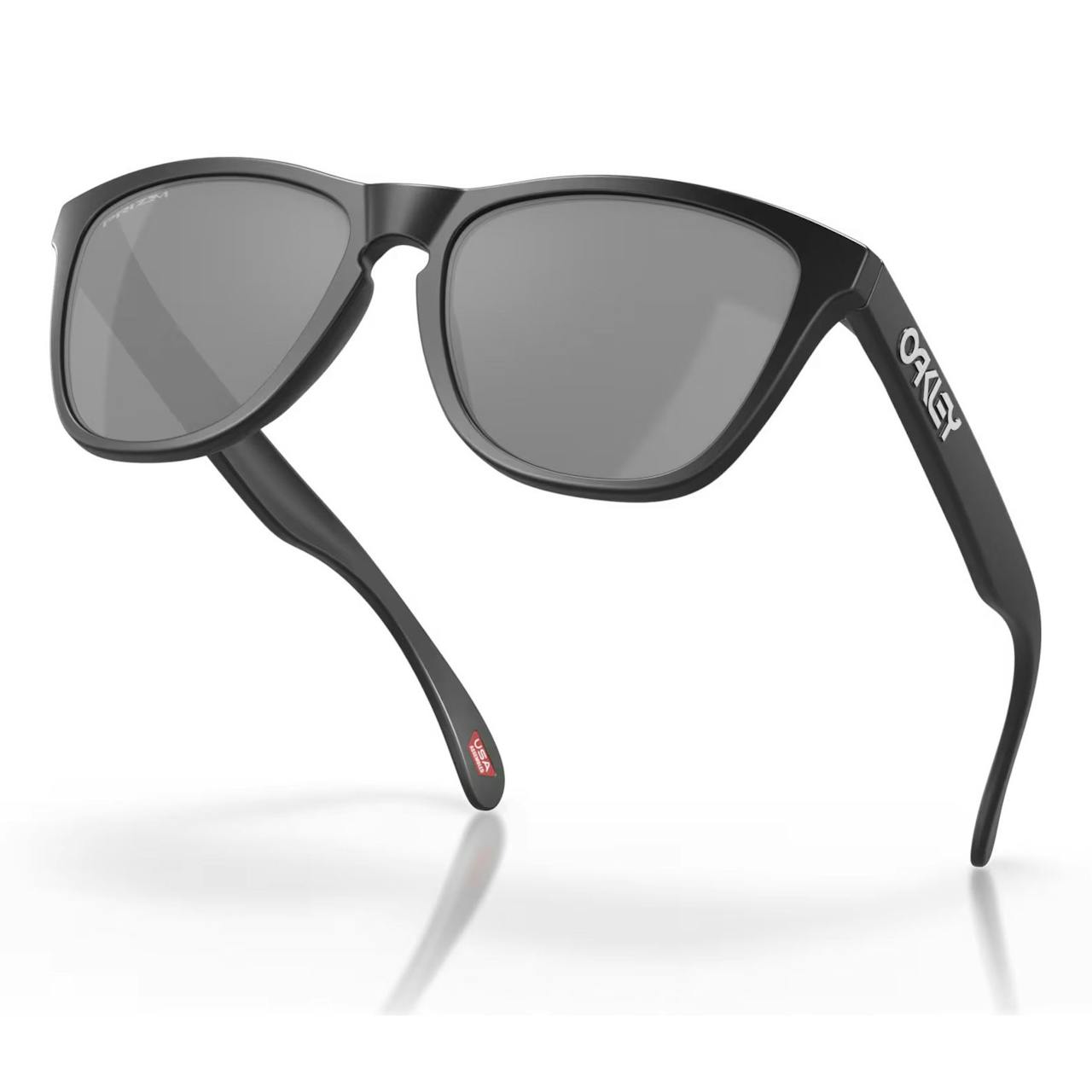 Oakley Frogskins Sunglasses - Matte Black / Prizm Black Polarized, Sunglasses