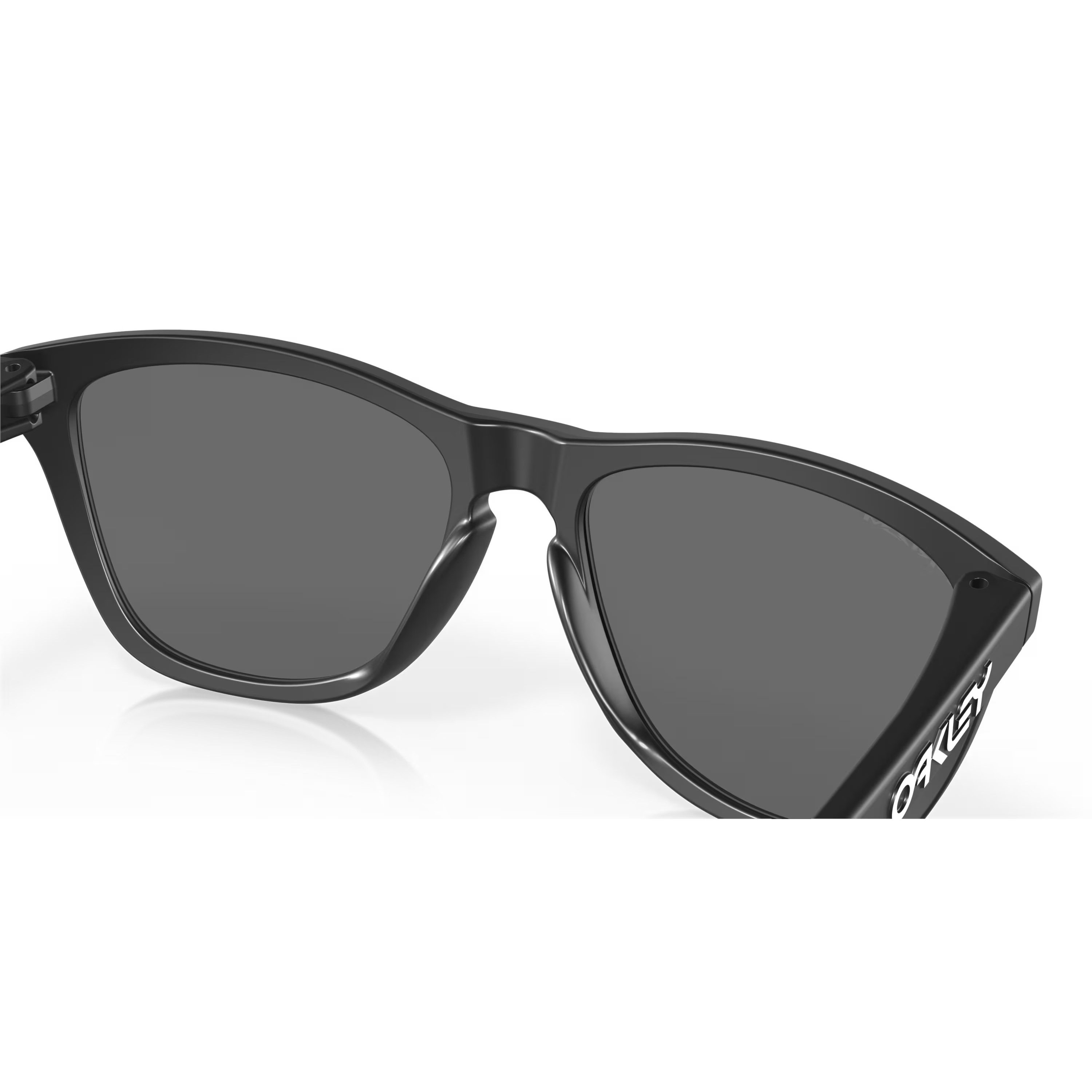 Oakley Frogskins Sunglasses - Matte Black / Prizm Black Polarized