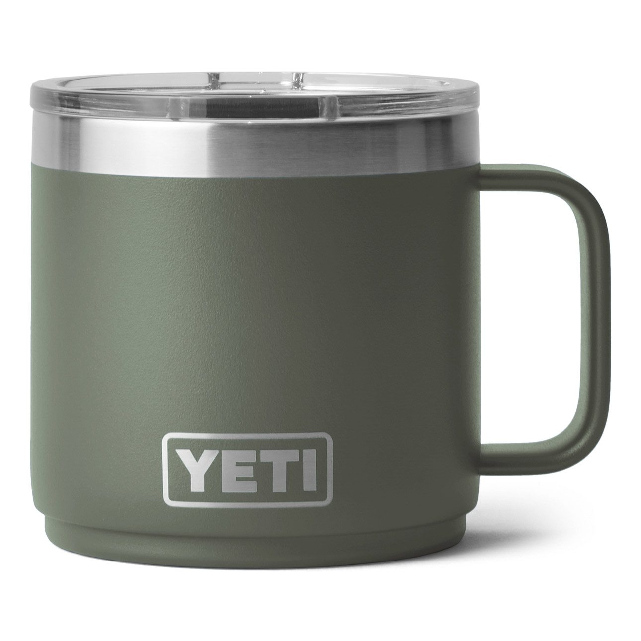 YETI Rambler 14oz Stackable Mug - Camp Green | Camping Gear