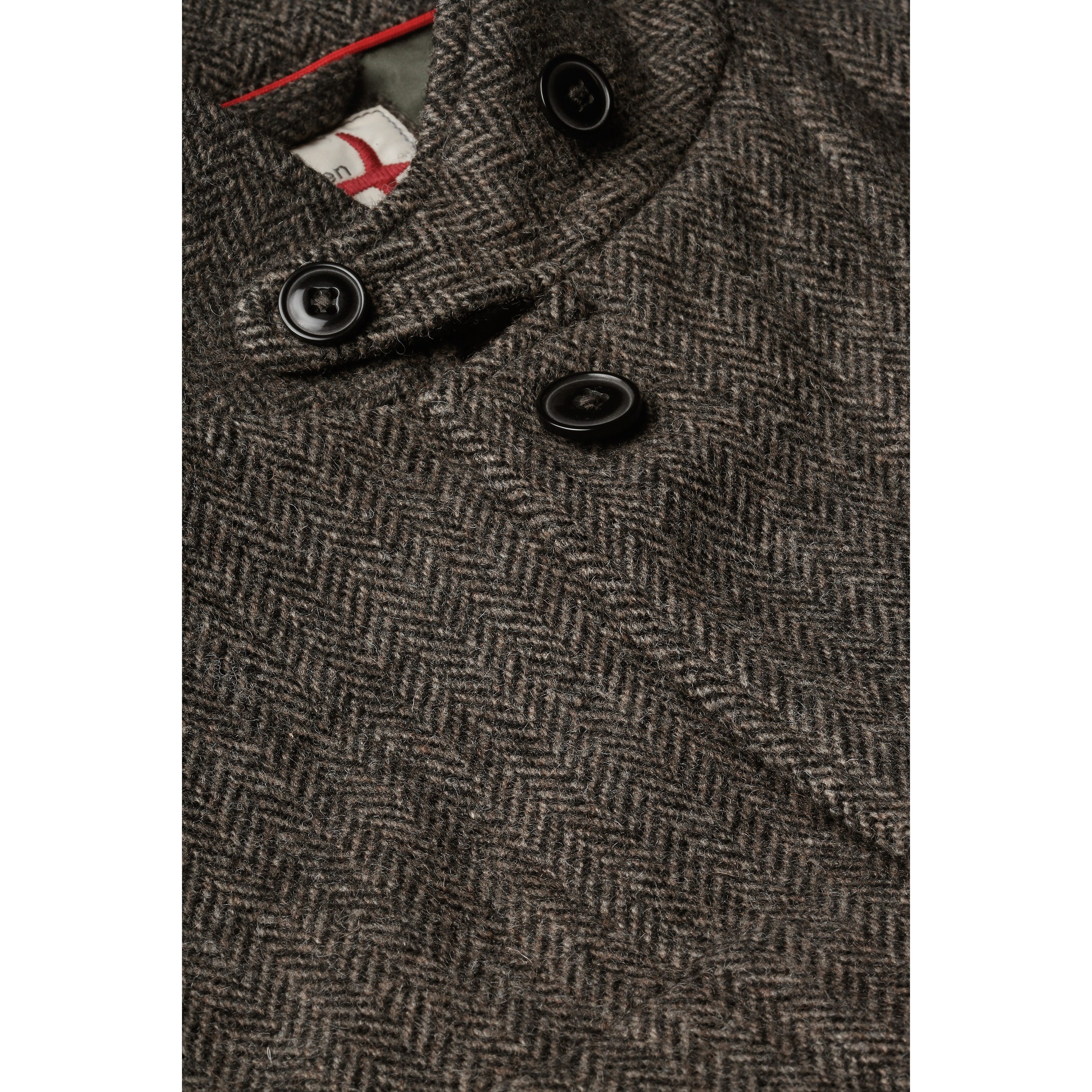 ジャケット・アウター HERRINGBONEJACKET &EASY TROUSERS Namu Shop - Ichi Antiquites Wool Herringbone Jacket - Black