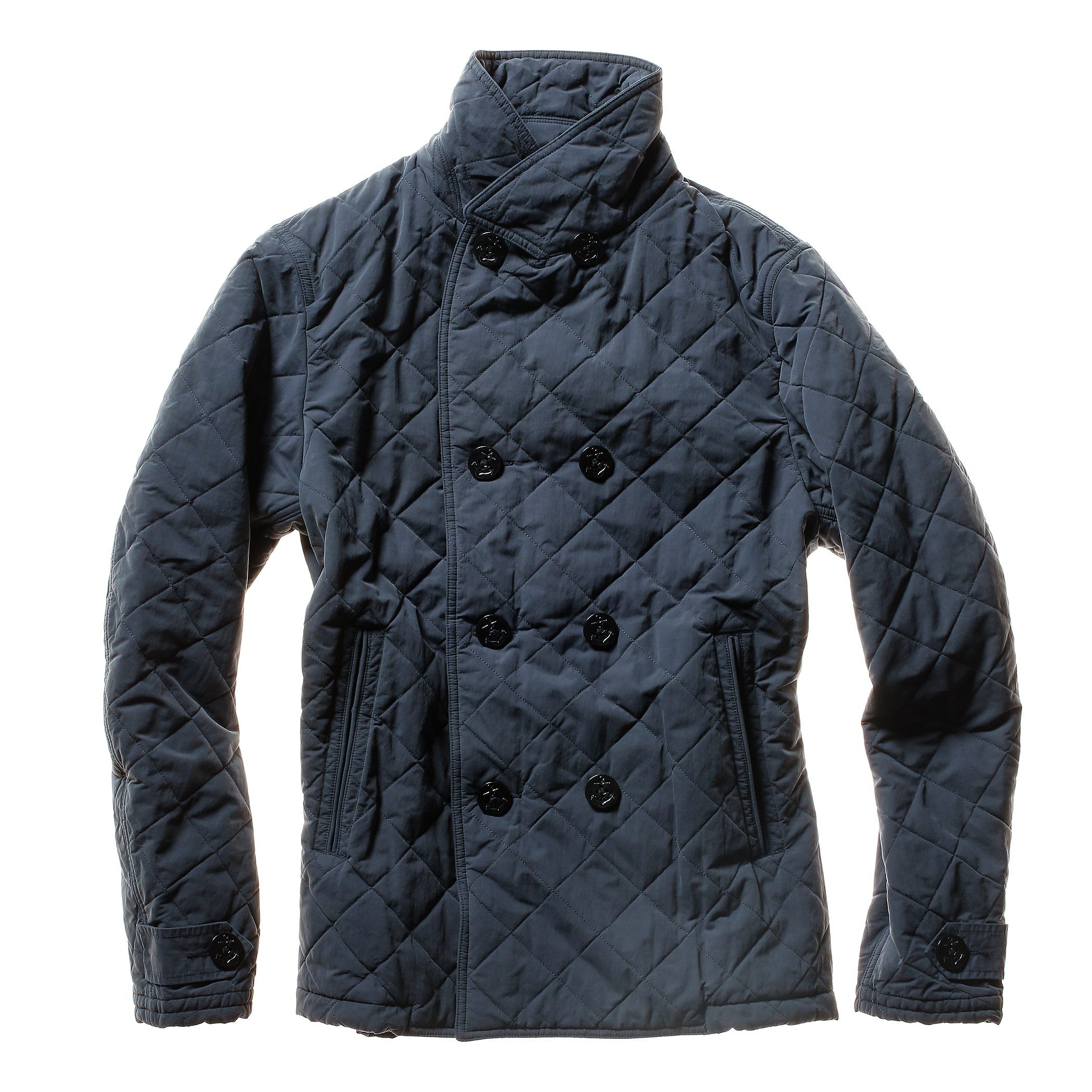 Thermal Quilted Peacoat
