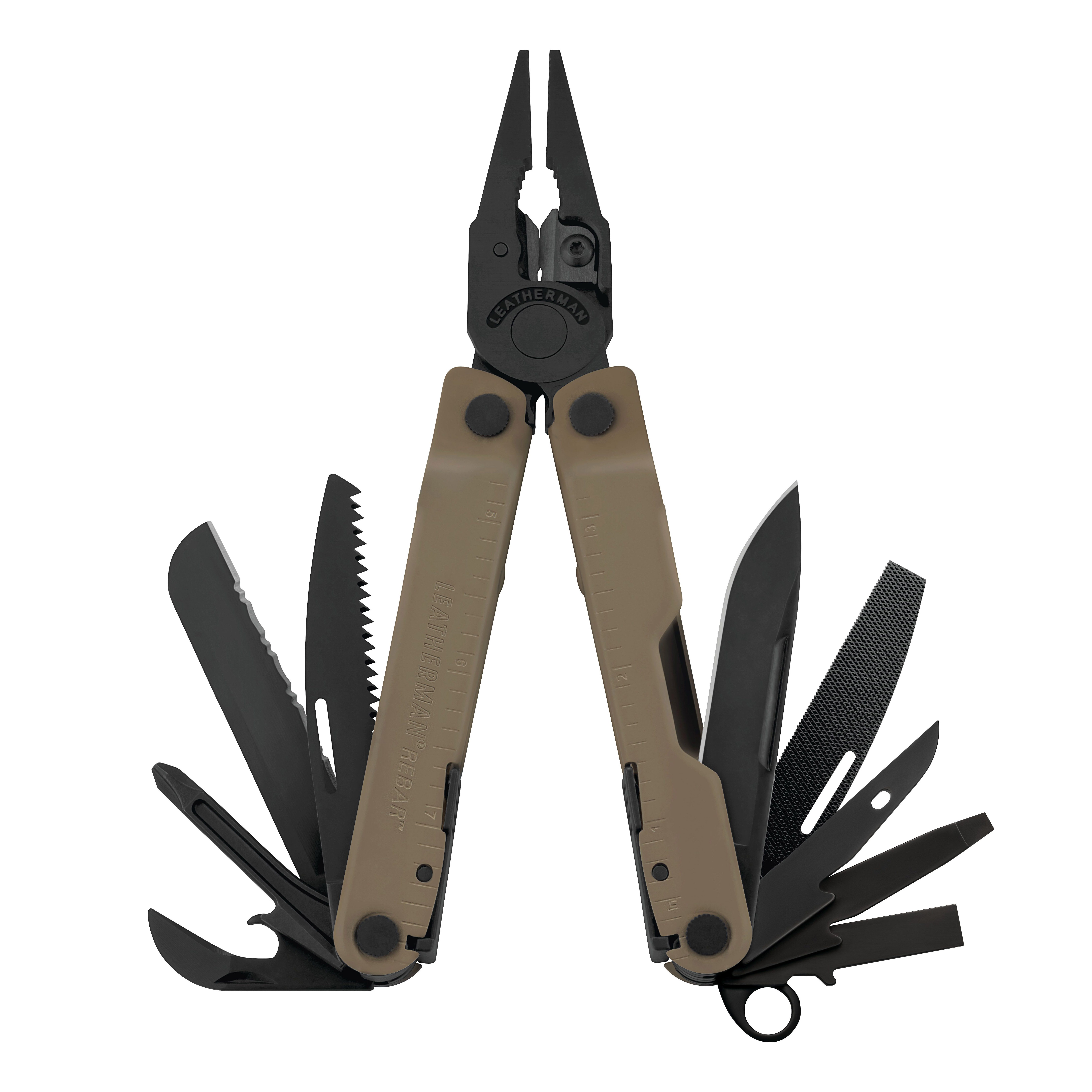 Leatherman Rebar Compact Multi-Tool - Coyote Tan | Pocket Tools