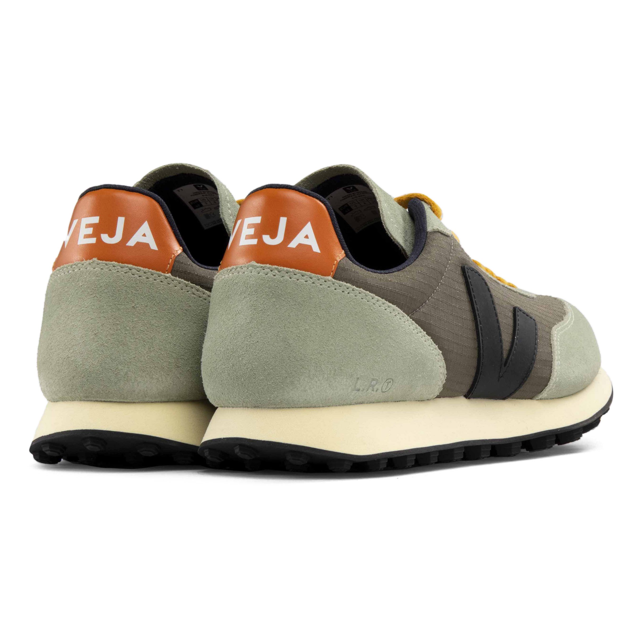 Veja Rio Branco Ripstop Sneaker - Kaki/Black | Casual Sneakers