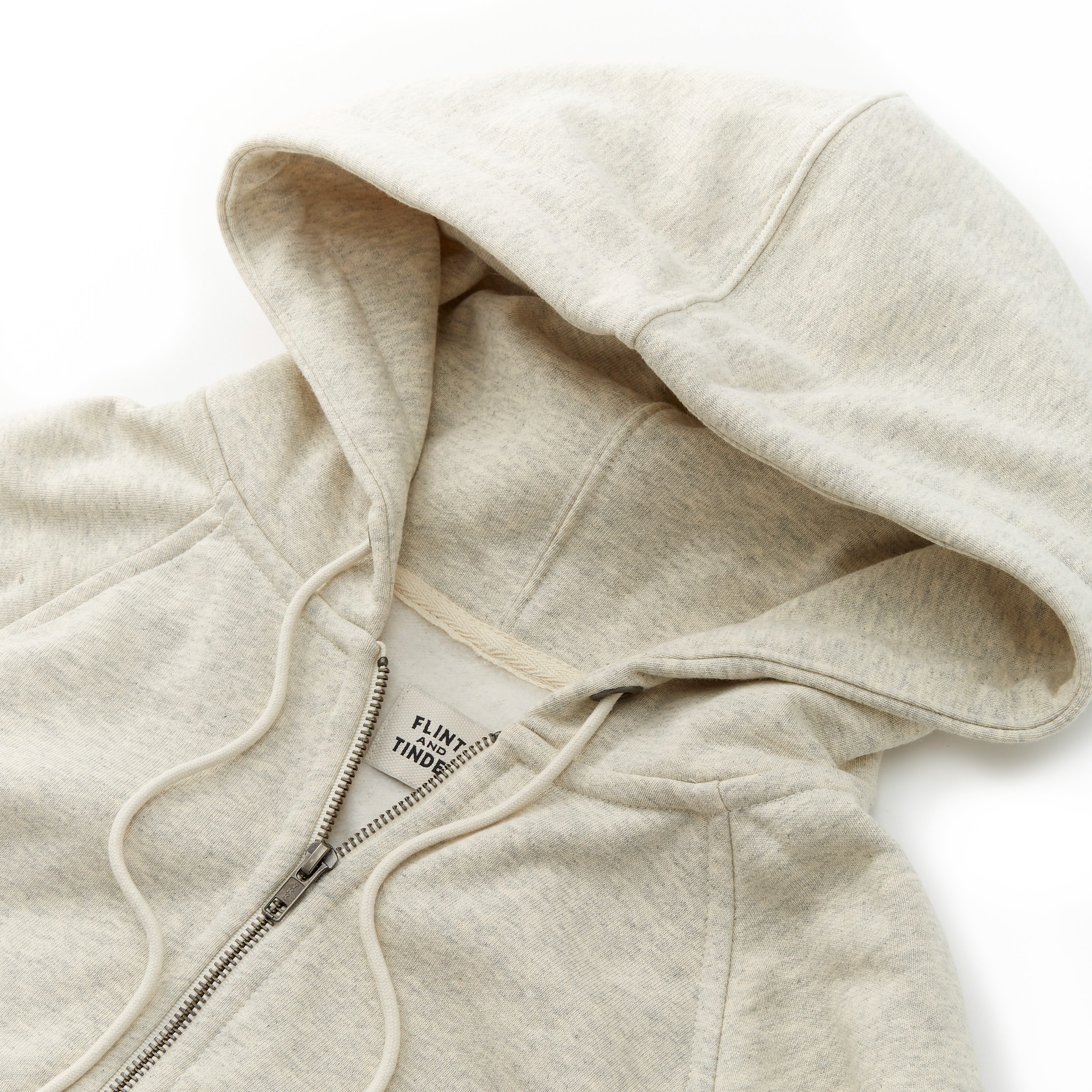 パーカー・フーディ [SATUR]Apero Pocket Hoodie Oatmeal Flint and Tinder 10-Year Full Zip Hoodie - Oatmeal Heather