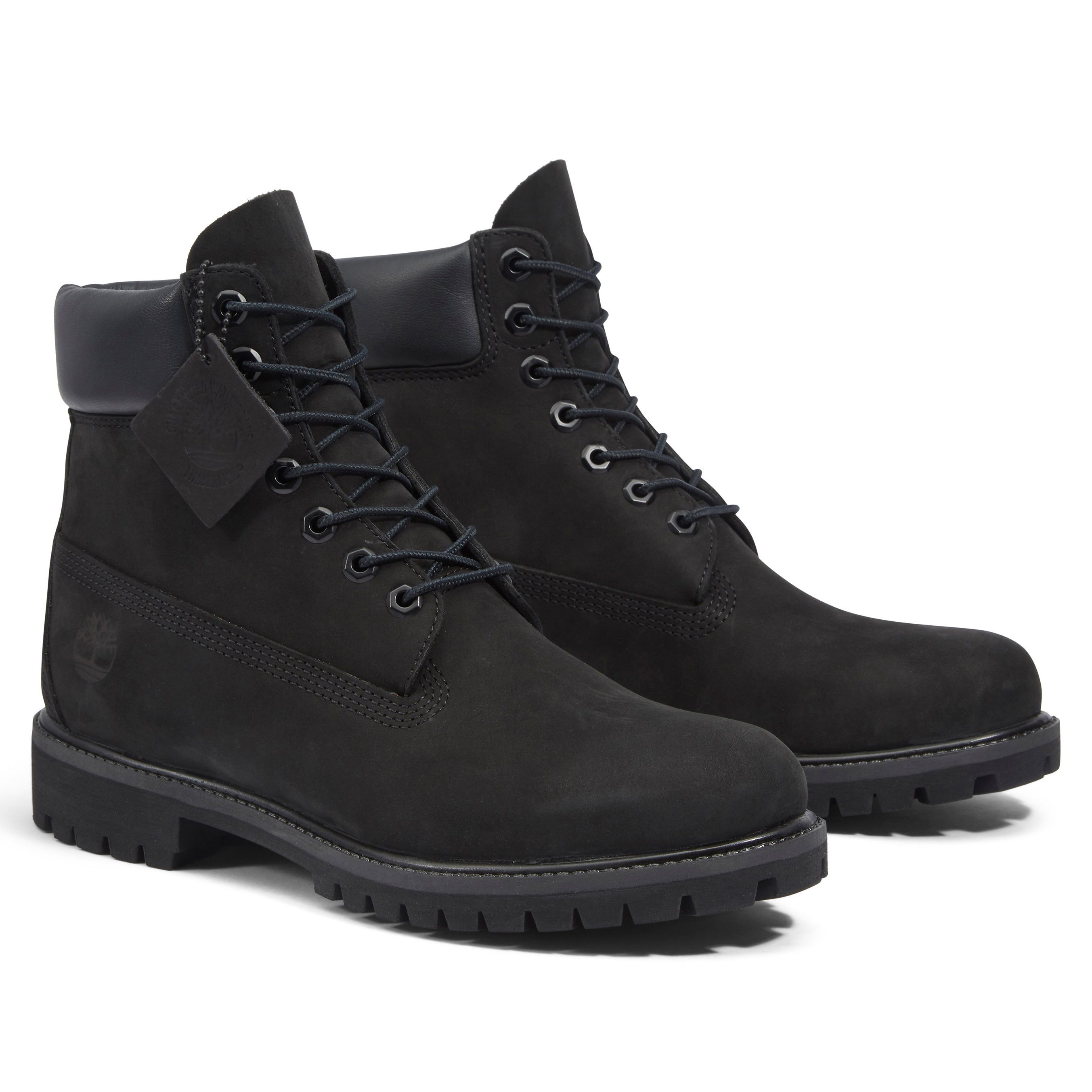 Timberland 6 Inch Premium Waterproof Boot - Black Nubuck | Work