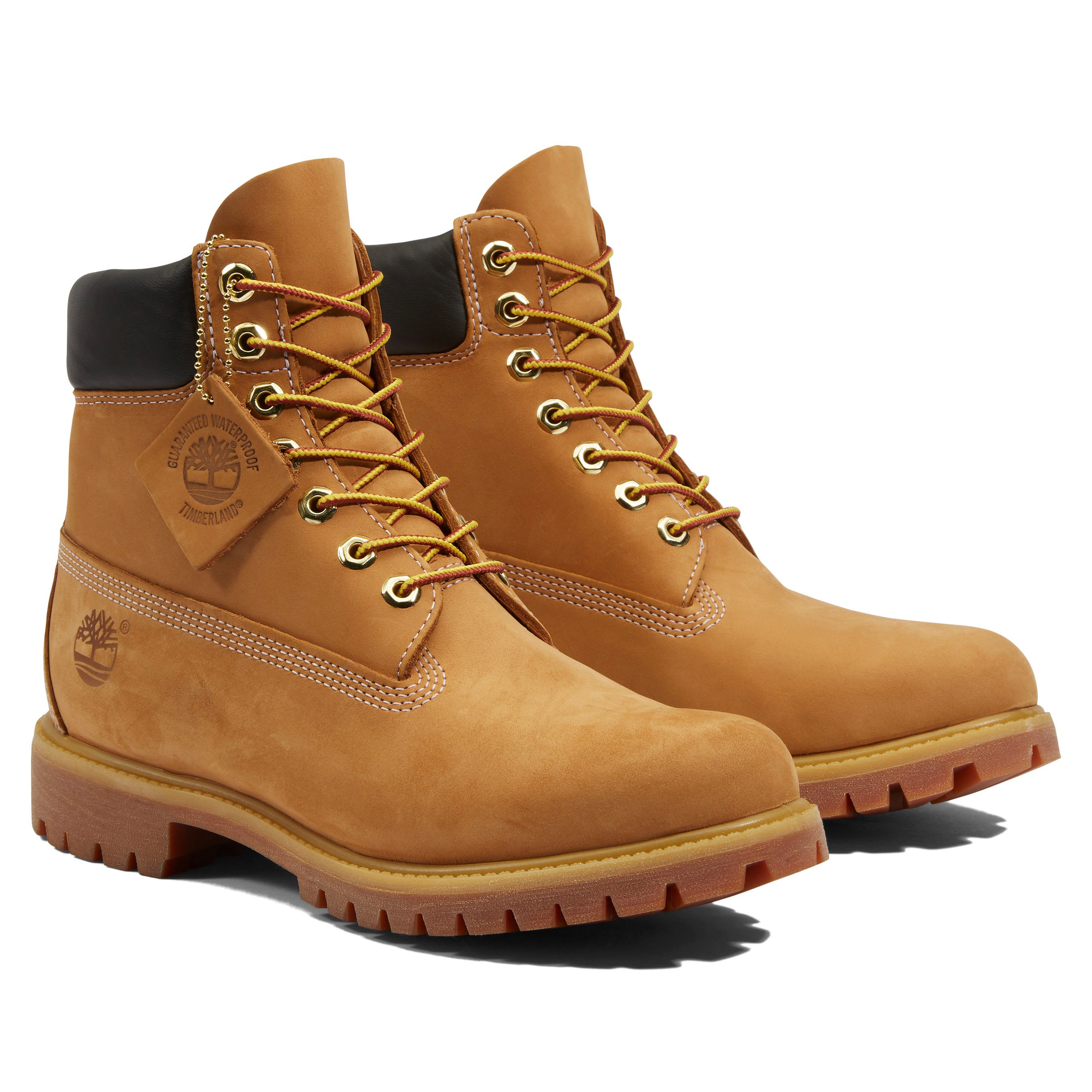 【Timberland】W's 6-Inch Premium Waterproof Work Boots R6818 Timberland 6 Inch Premium Waterproof Boot - Wheat Nubuck