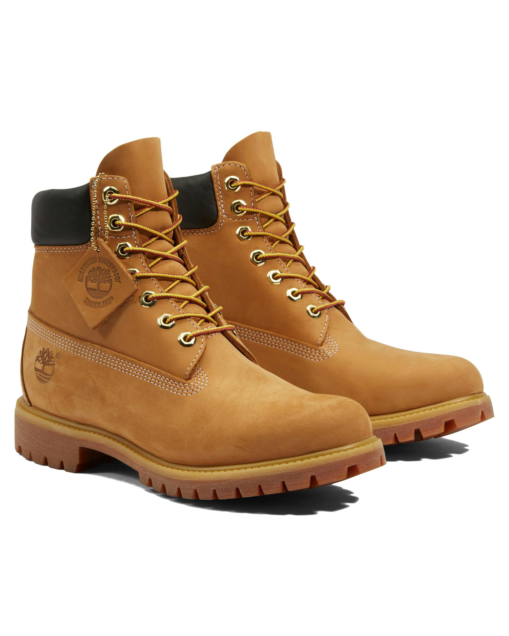 Timberland Inch Premium Waterproof Boot Wheat Nubuck Work